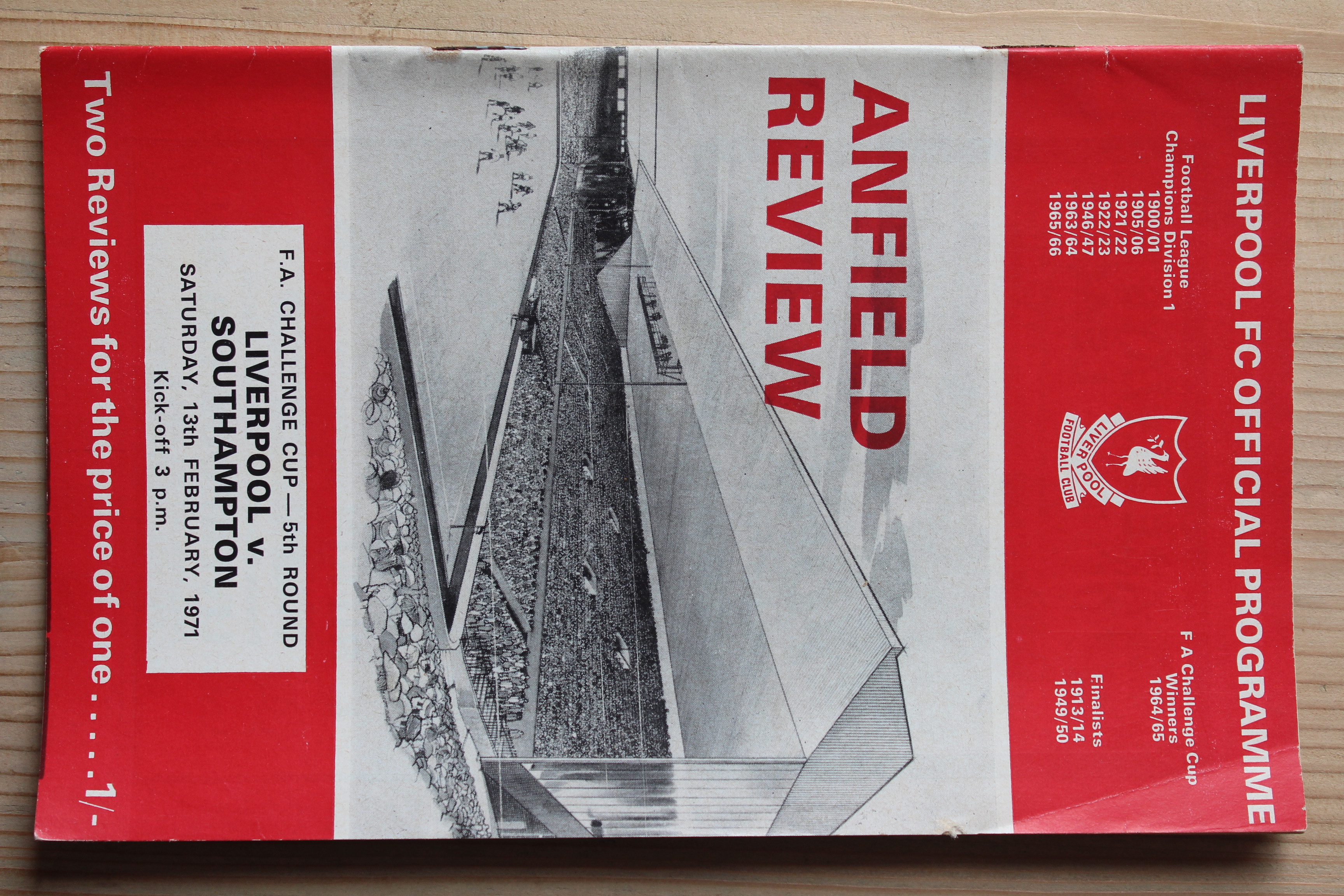 Liverpool FC v Southampton FC