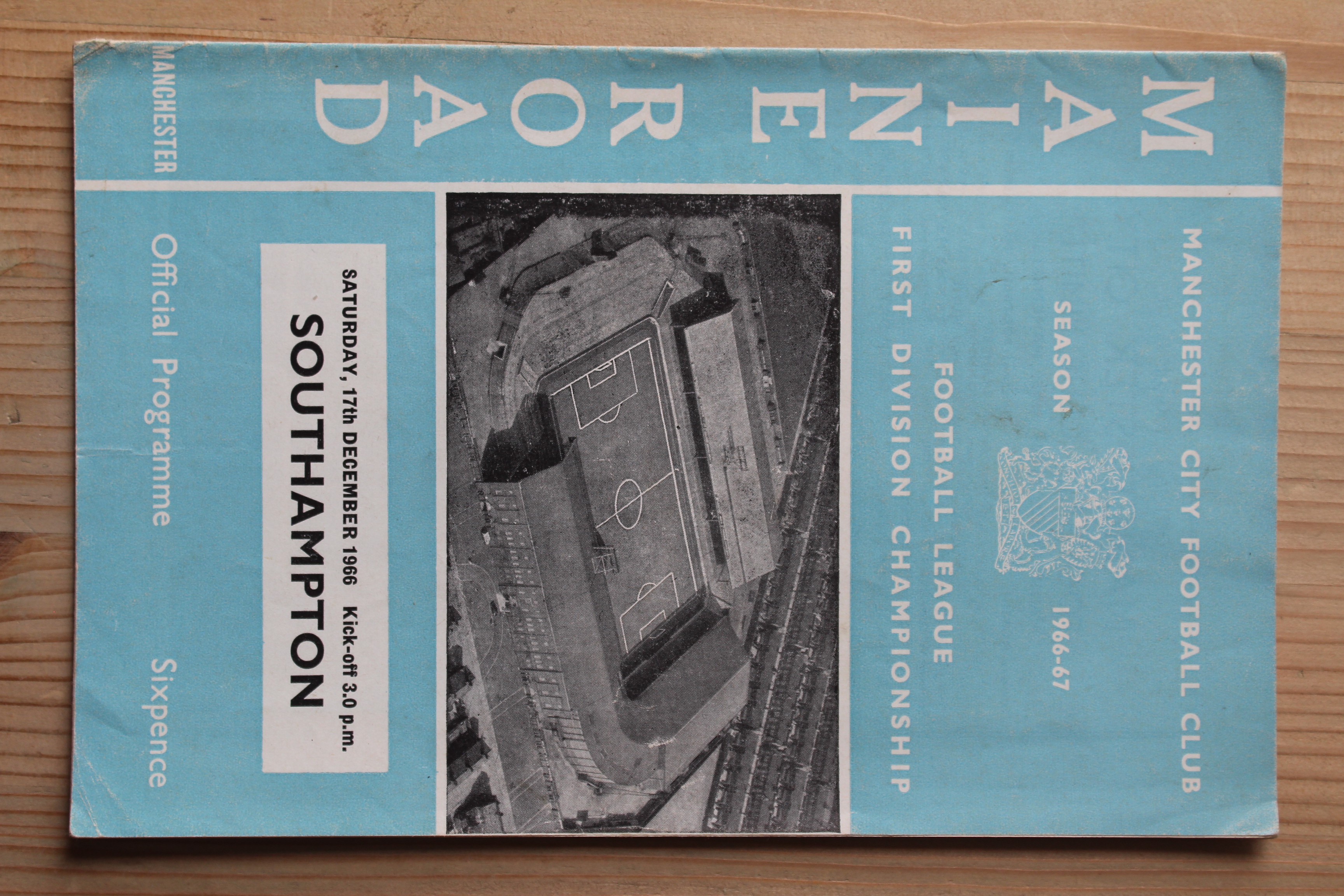 Manchester City FC v Southampton FC