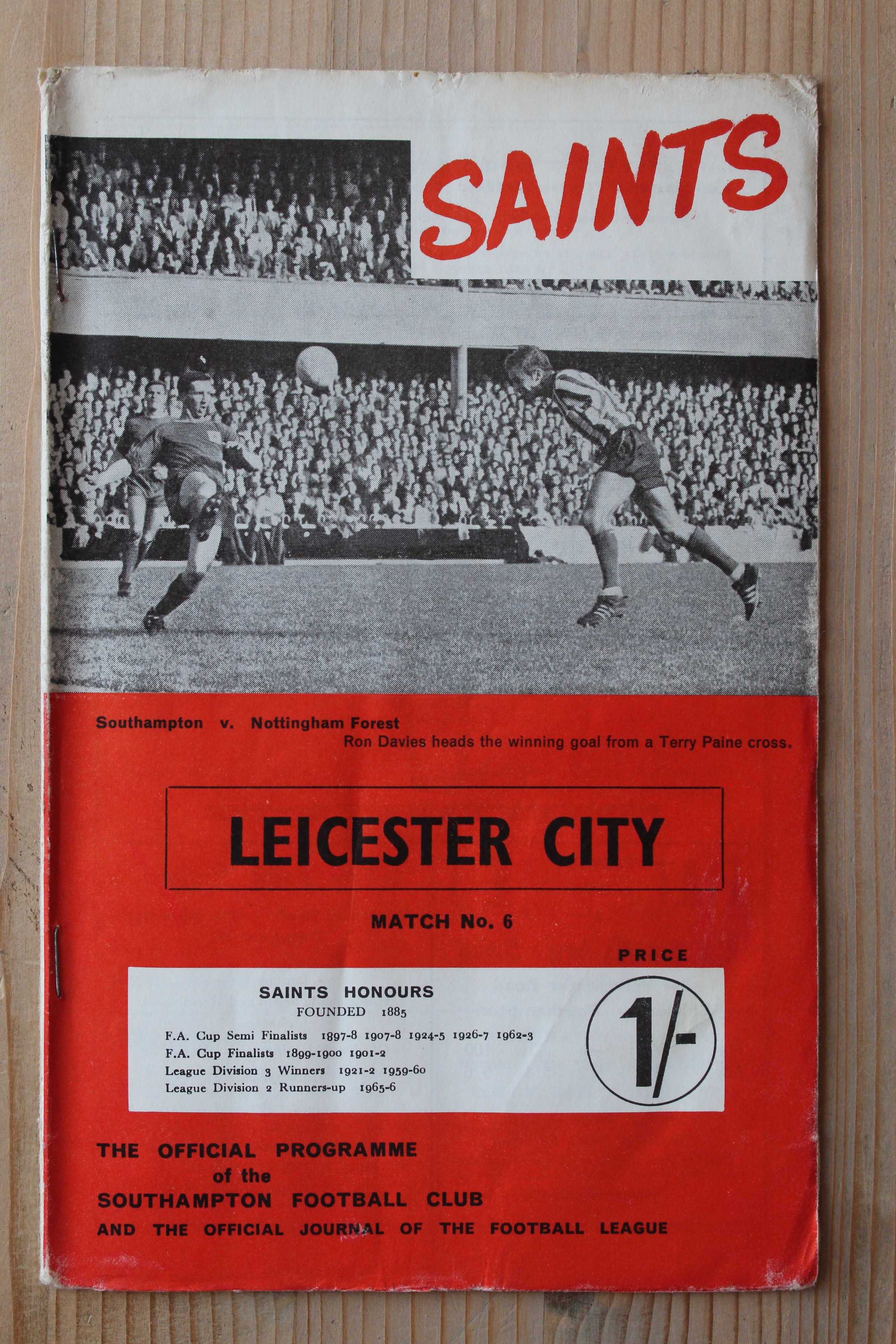 Southampton FC v Leicester City FC
