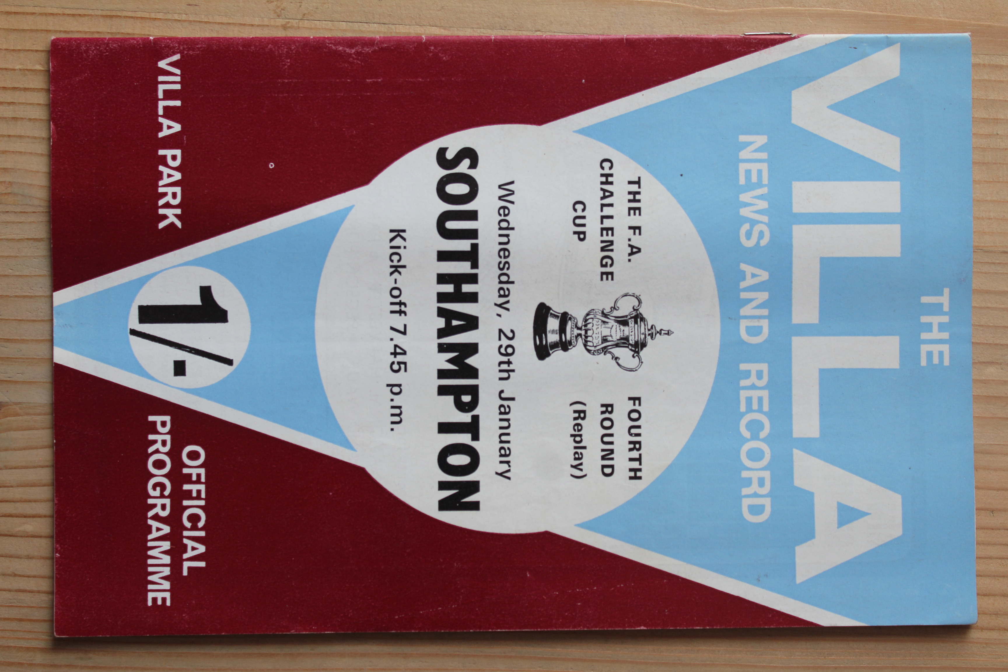 Aston Villa FC v Southampton FC