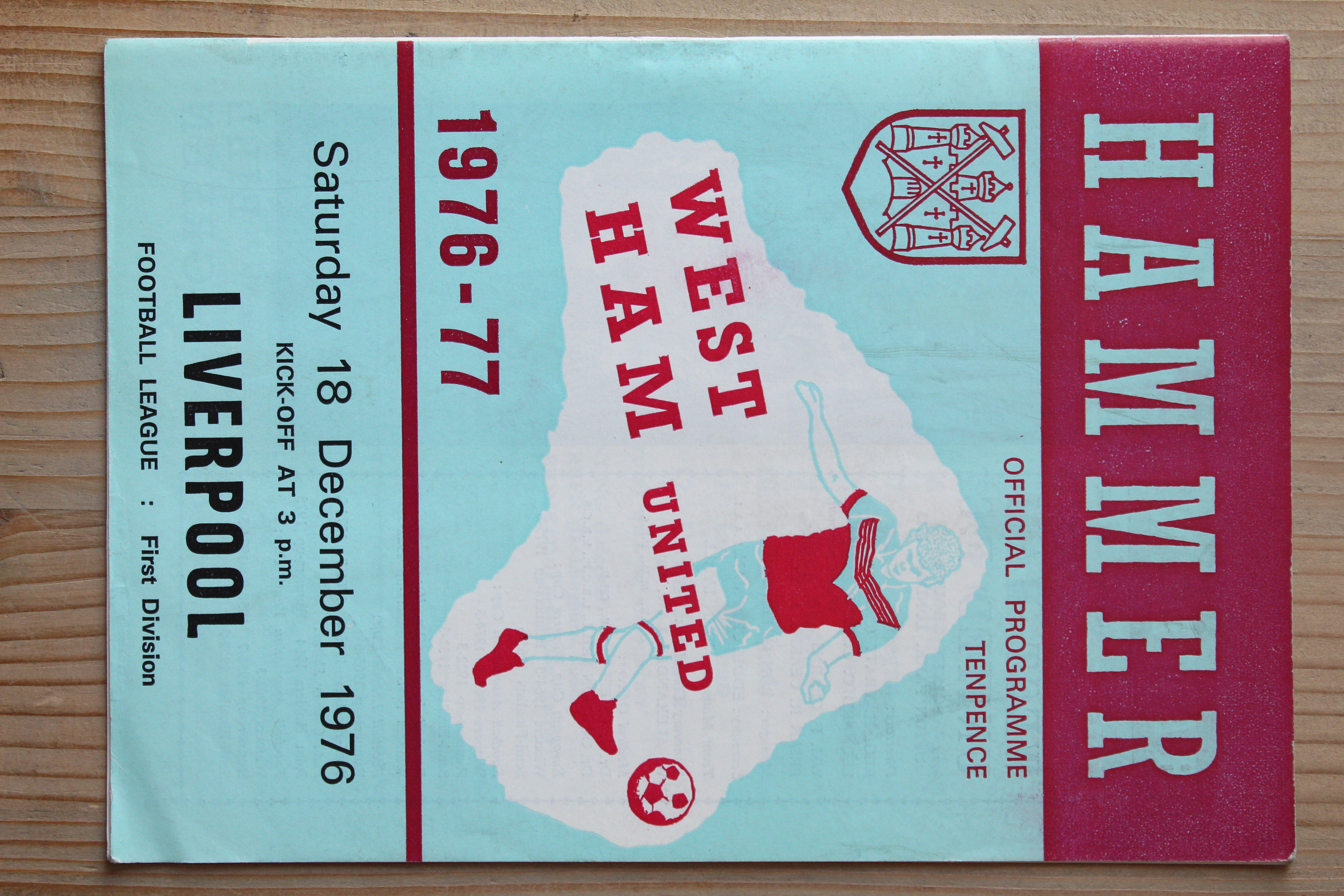 West Ham United FC v Liverpool FC