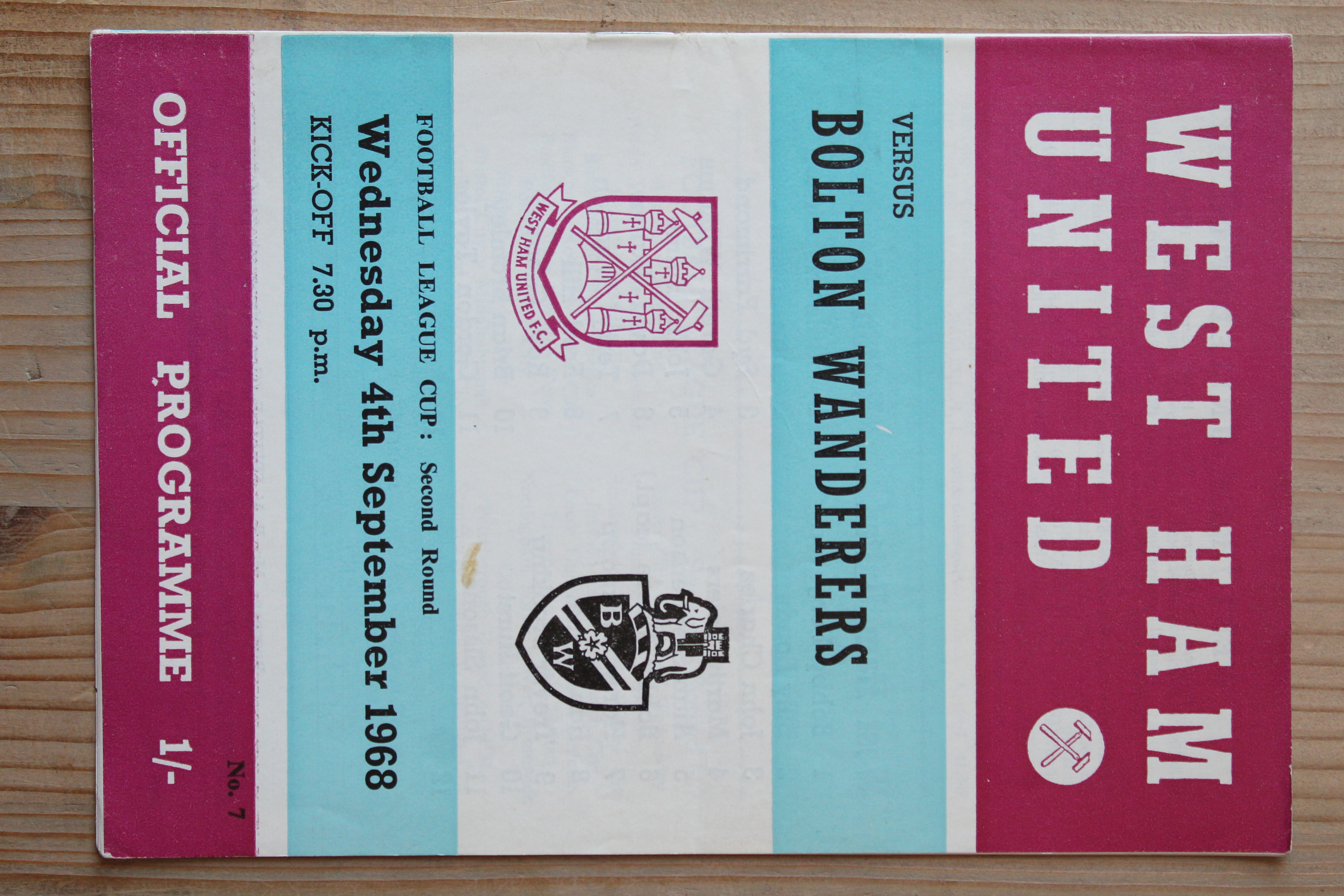 West Ham United FC v Bolton Wanderers FC
