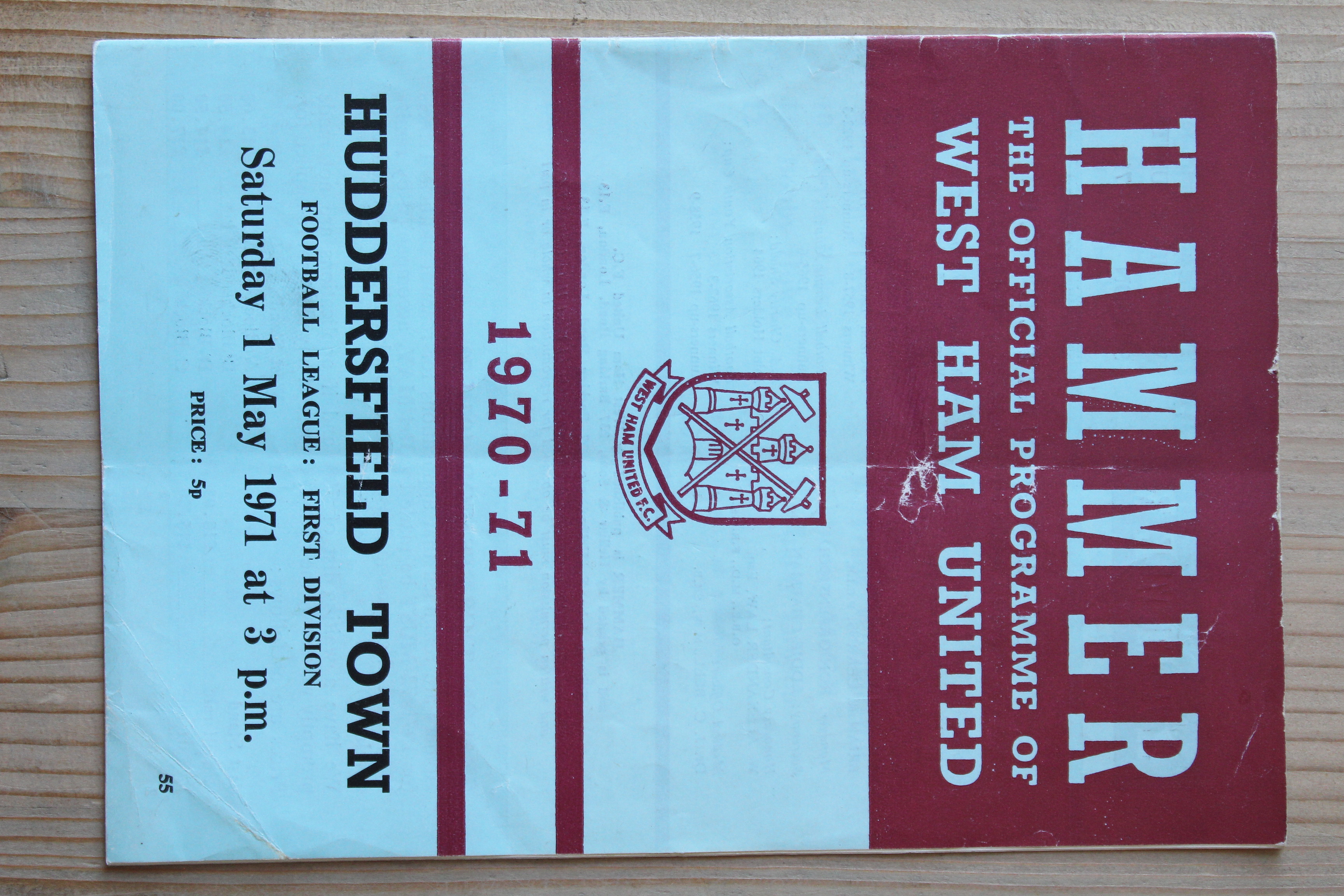 West Ham United FC v Huddersfield Town FC