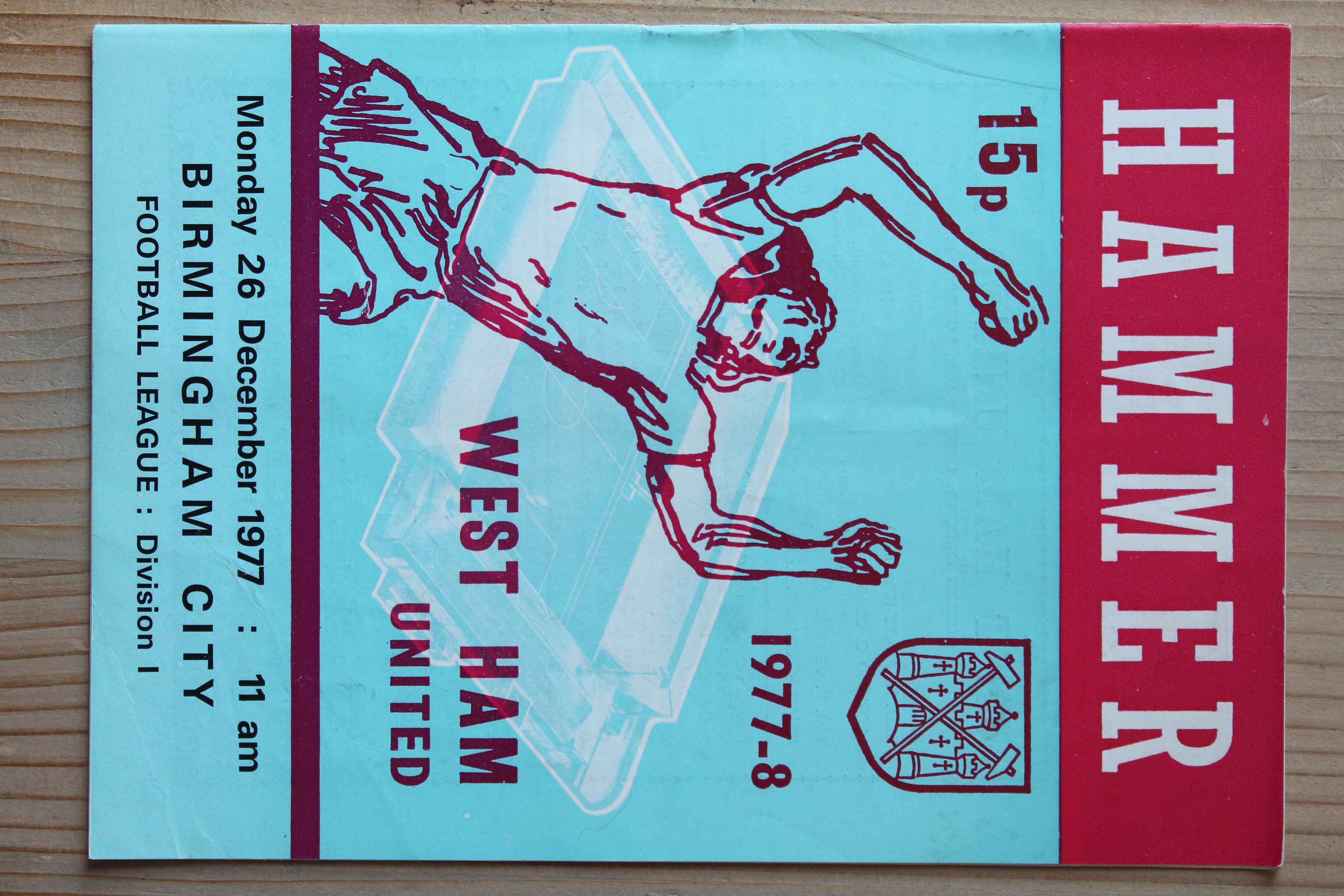 West Ham United FC v Birmingham City FC