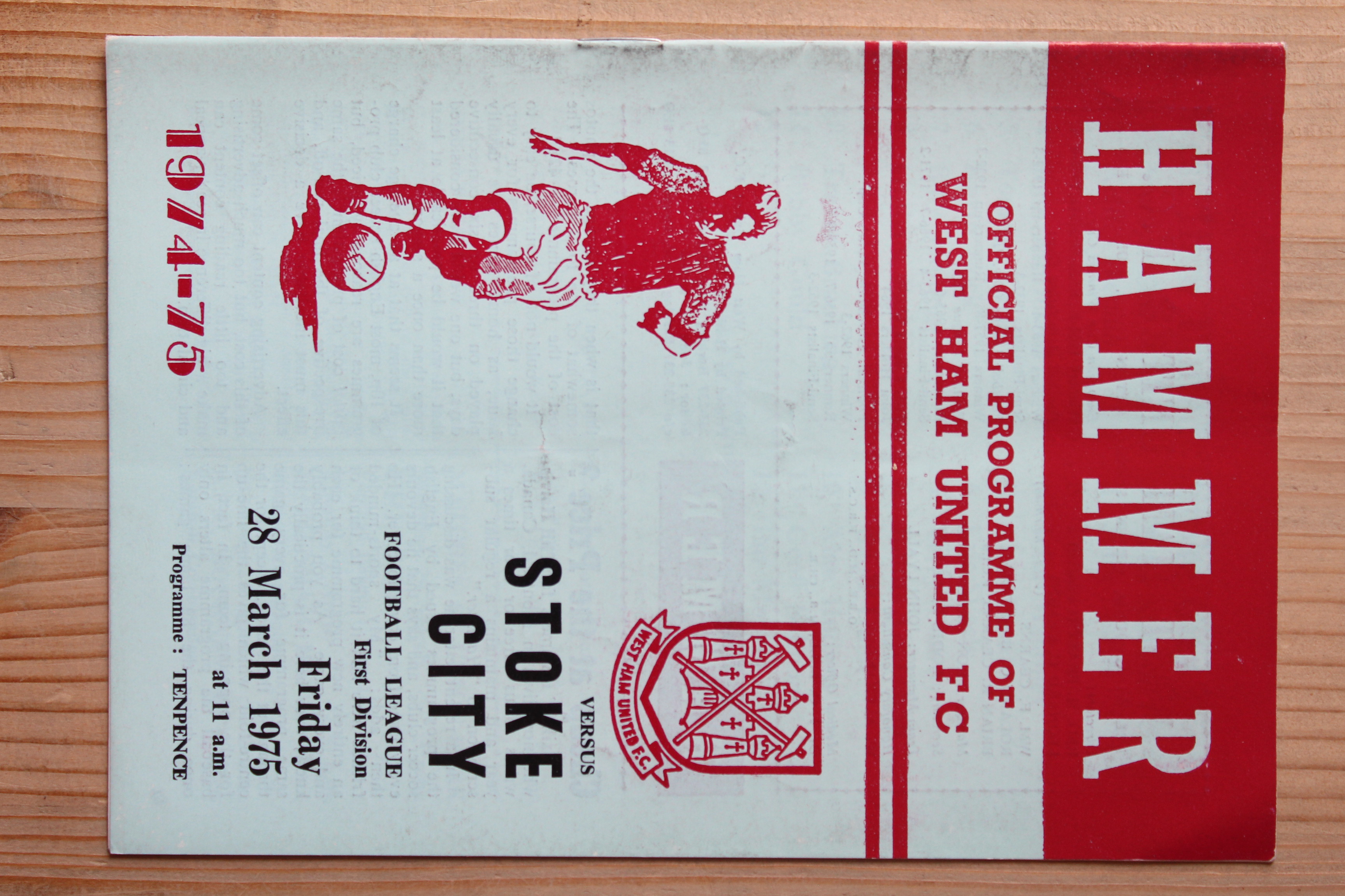 West Ham United FC v Stoke City FC