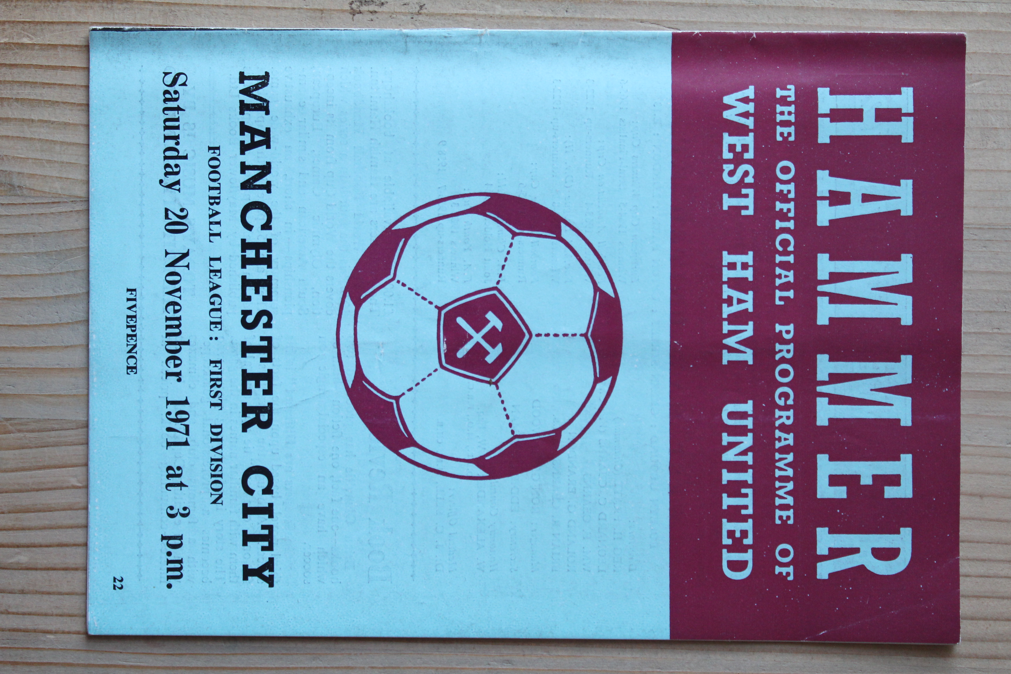 West Ham United FC v Manchester City FC