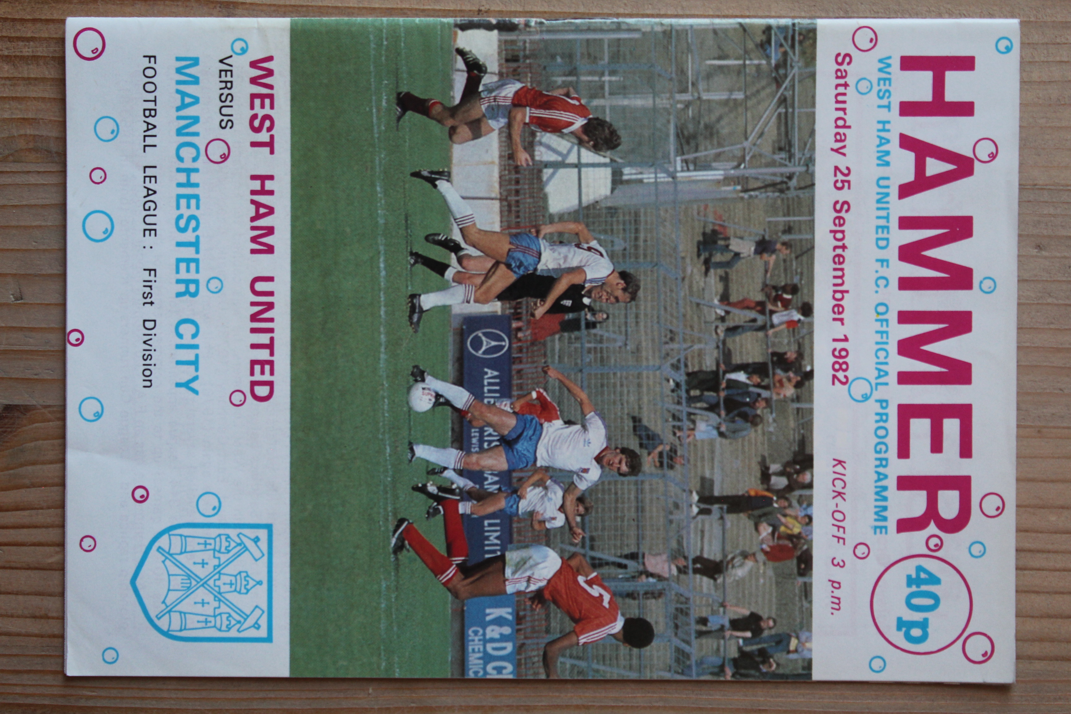 West Ham United FC v Manchester City FC