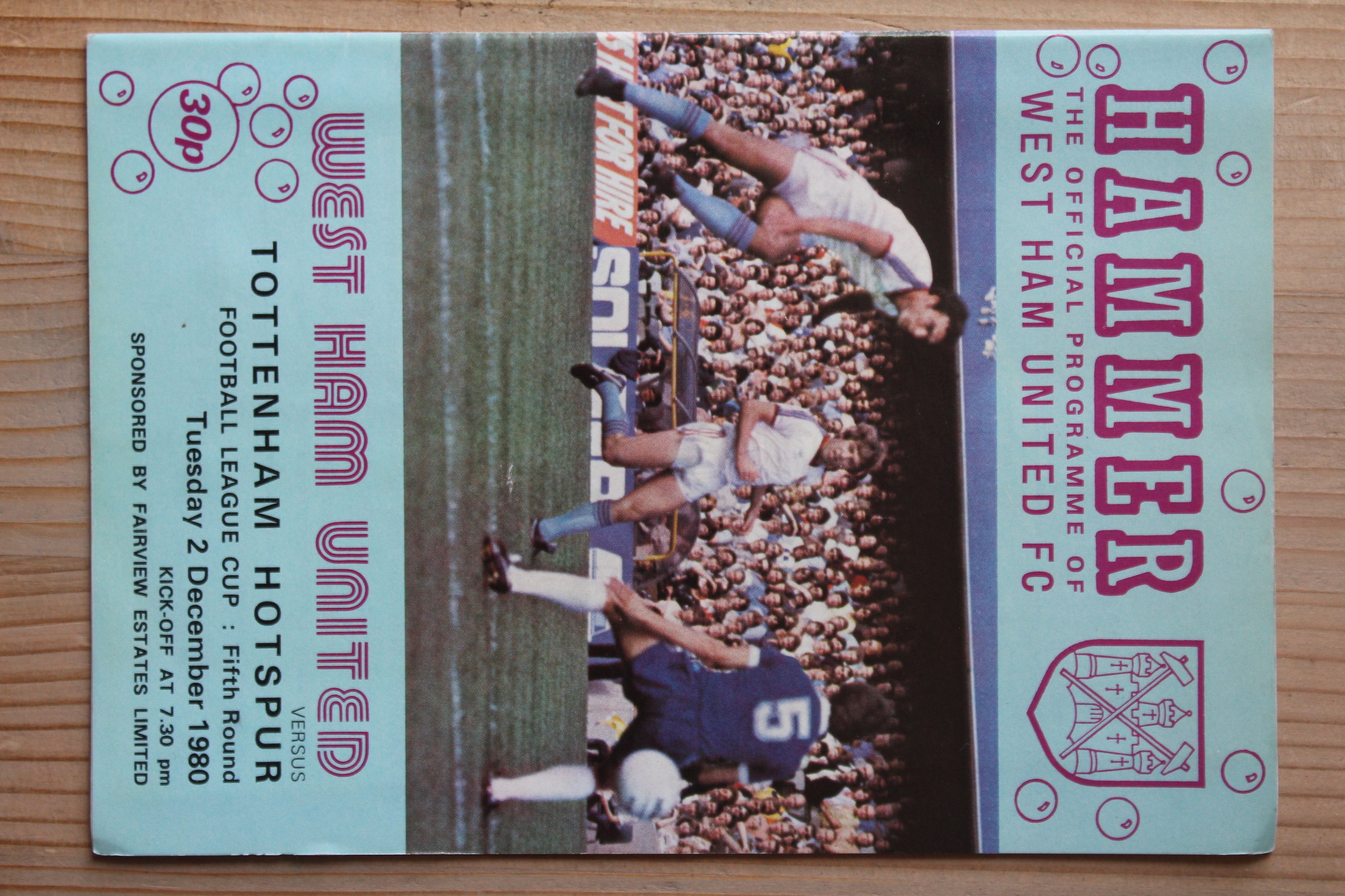 West Ham United FC v Tottenham Hotspur FC