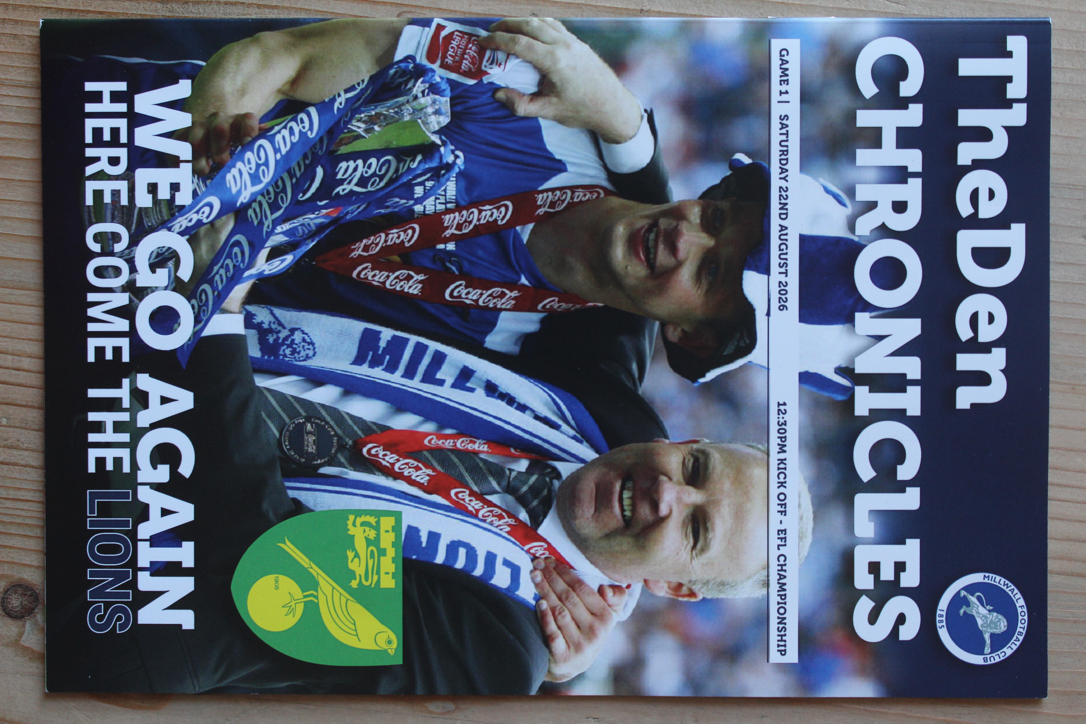 Millwall FC v Norwich City FC(22/08/2026)