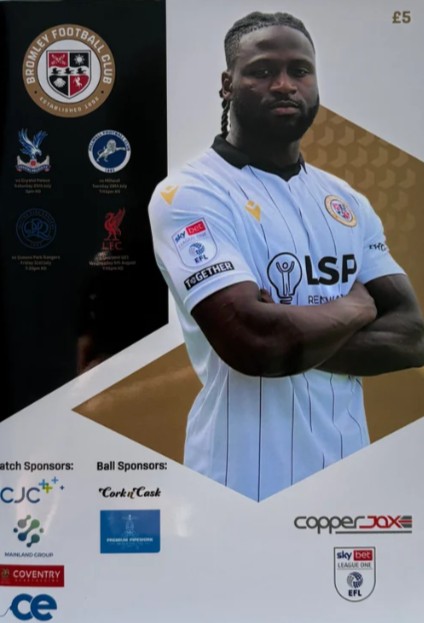 Bromley FC v Reading FC