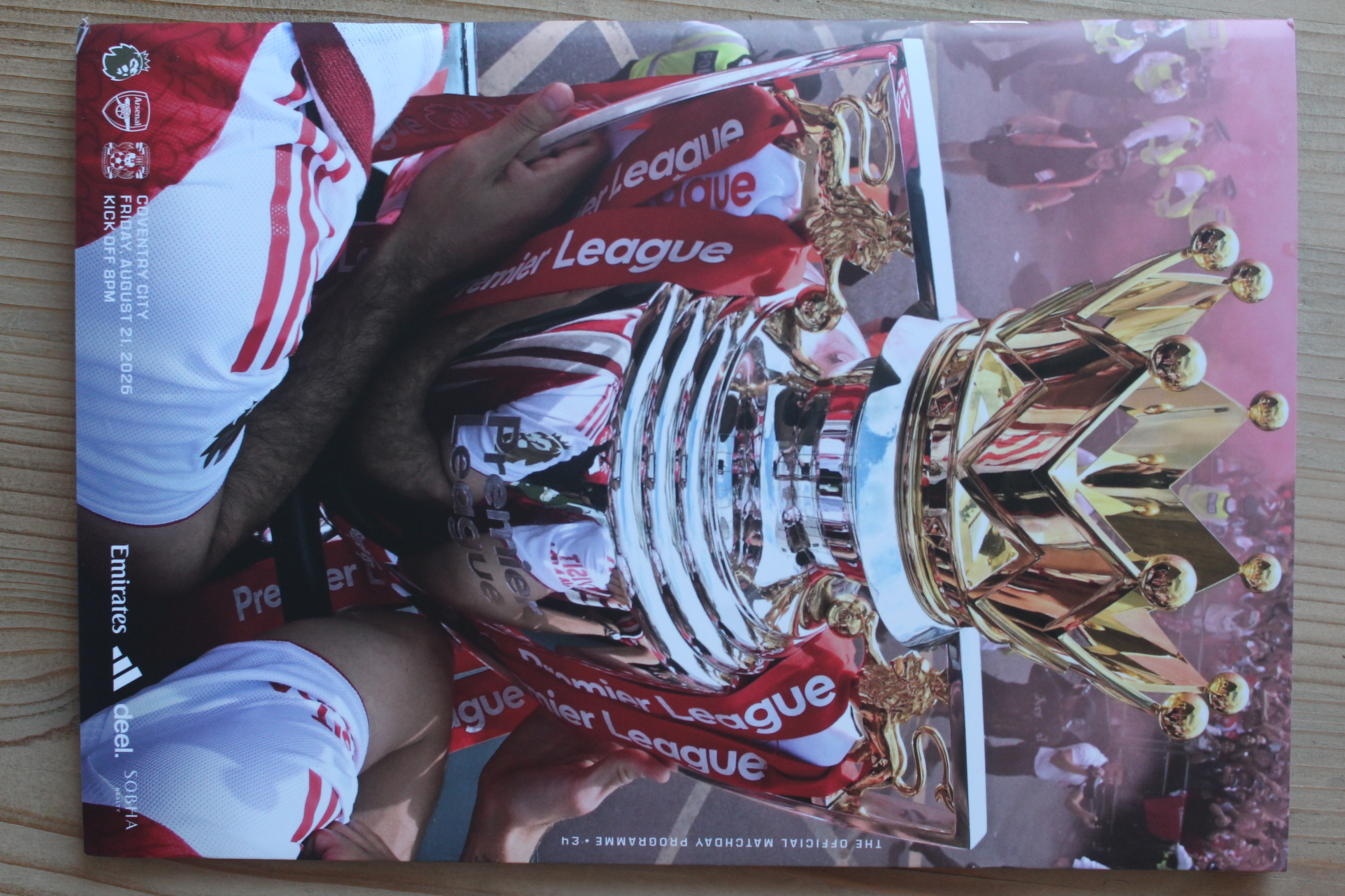 Arsenal FC v Coventry City FC(21/08/2026)