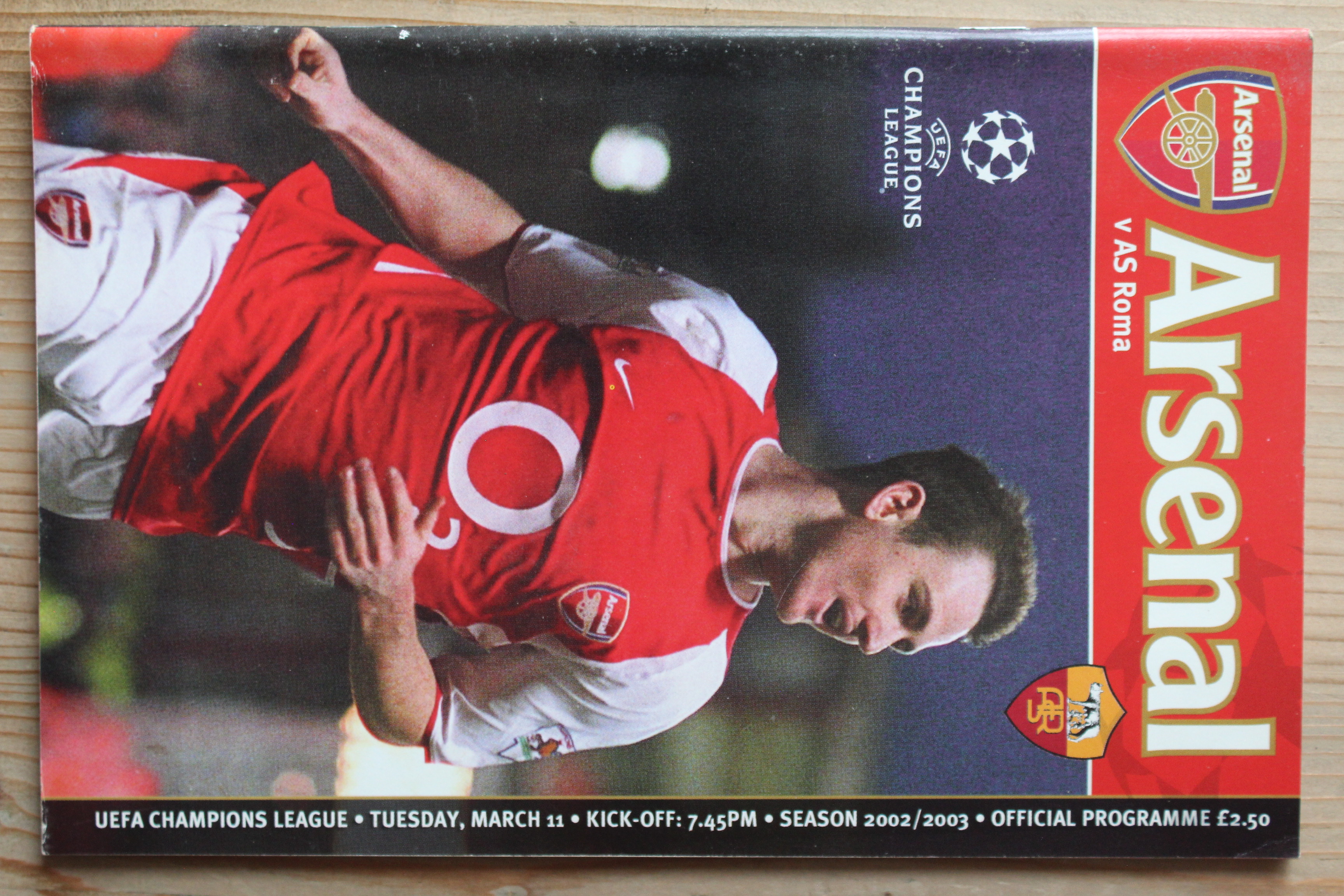 Arsenal FC v Roma (AS)