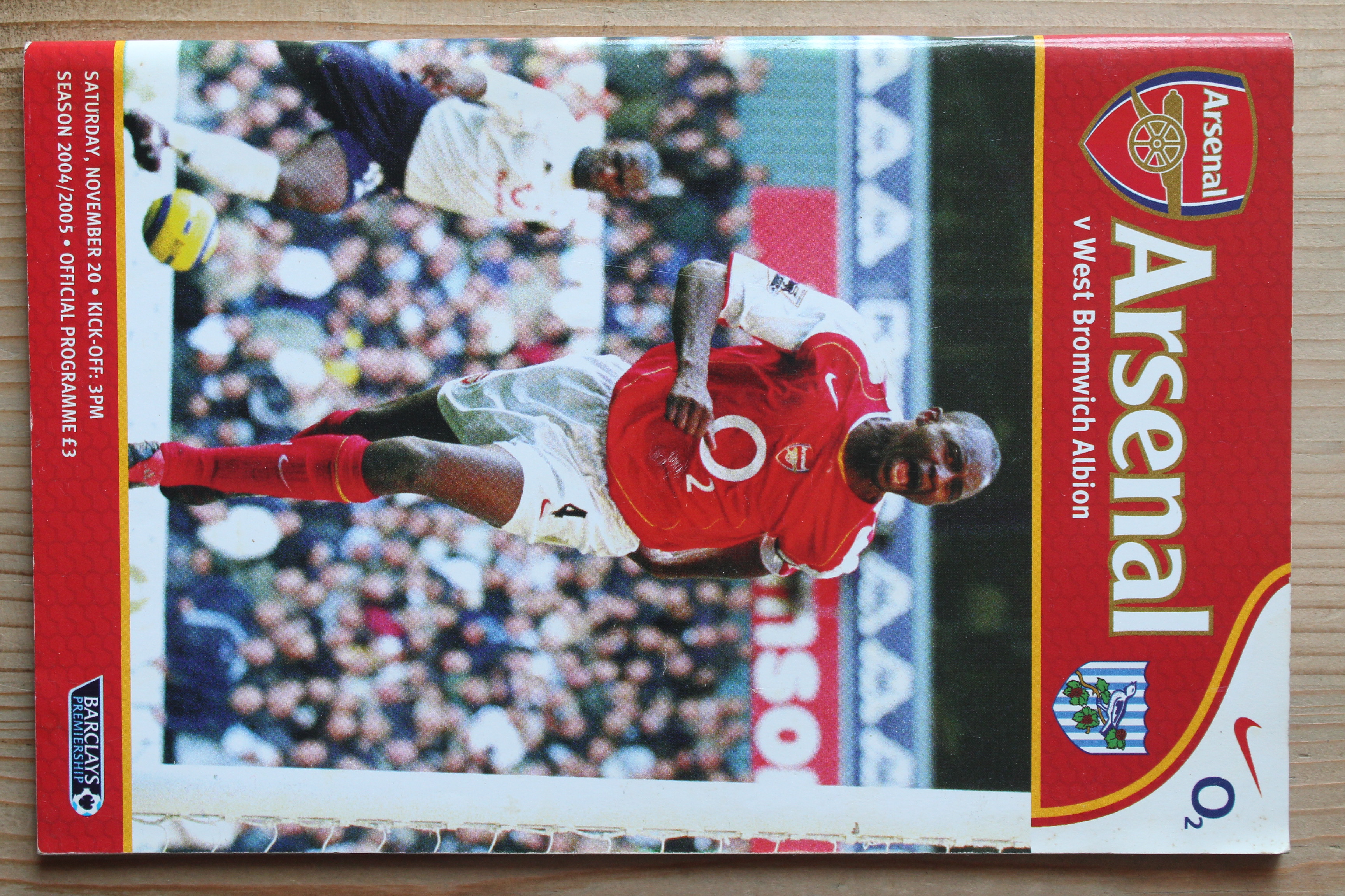 Arsenal FC v West Bromwich Albion FC 