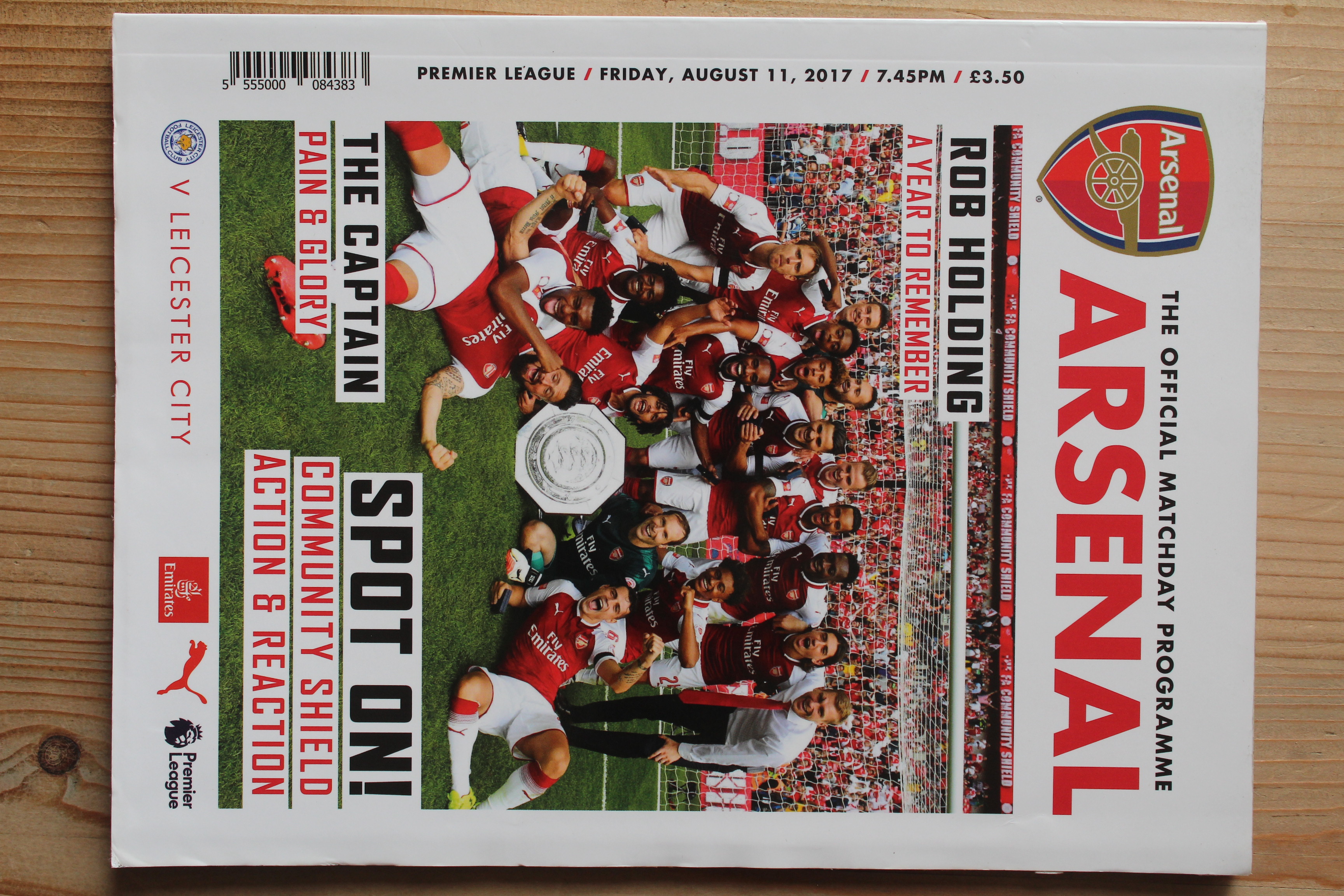 Arsenal FC v Leicester City FC