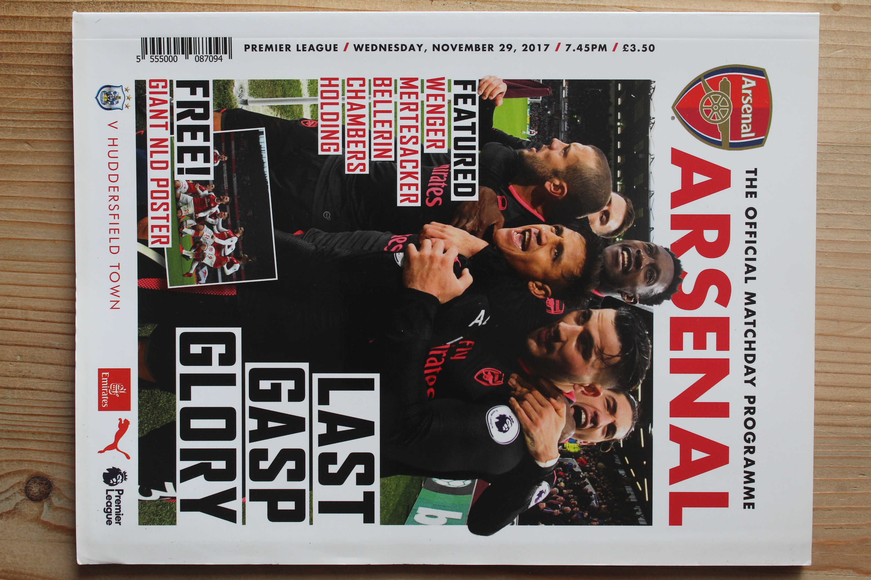 Arsenal FC v Manchester United FC
