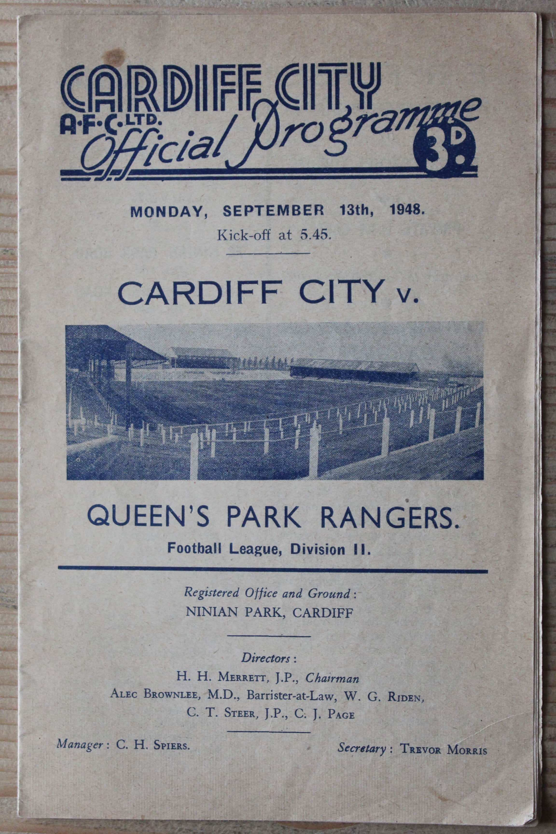 Cardiff City FC v Queens Park Rangers FC