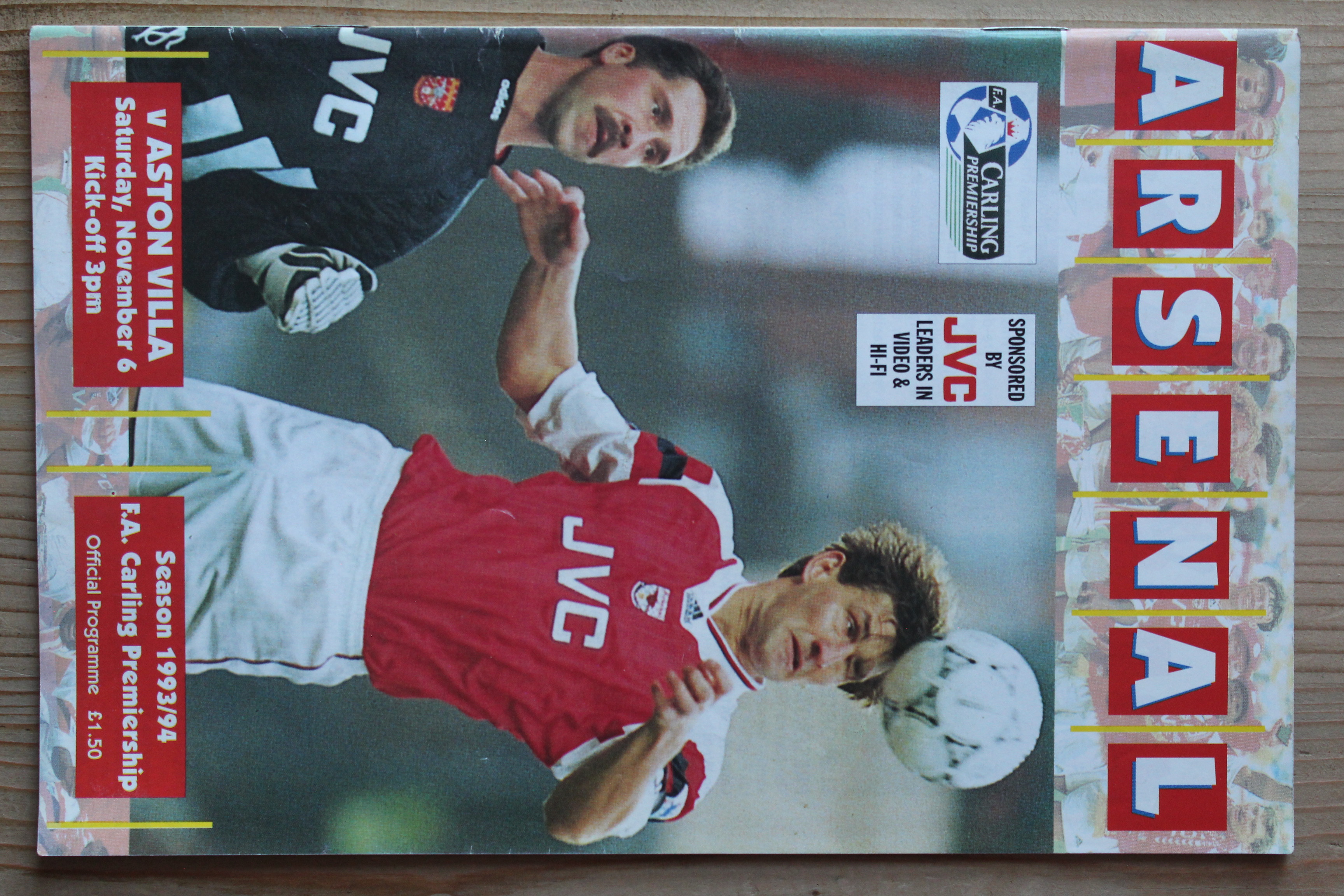 Arsenal FC v Aston Villa FC