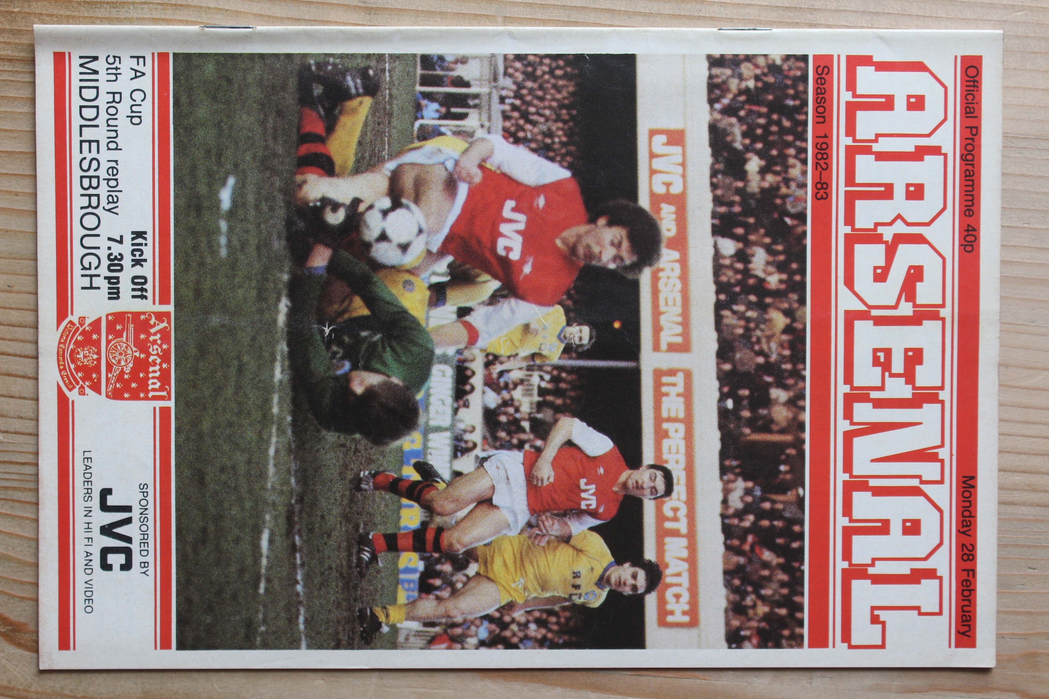 Arsenal FC v Middlesbrough FC