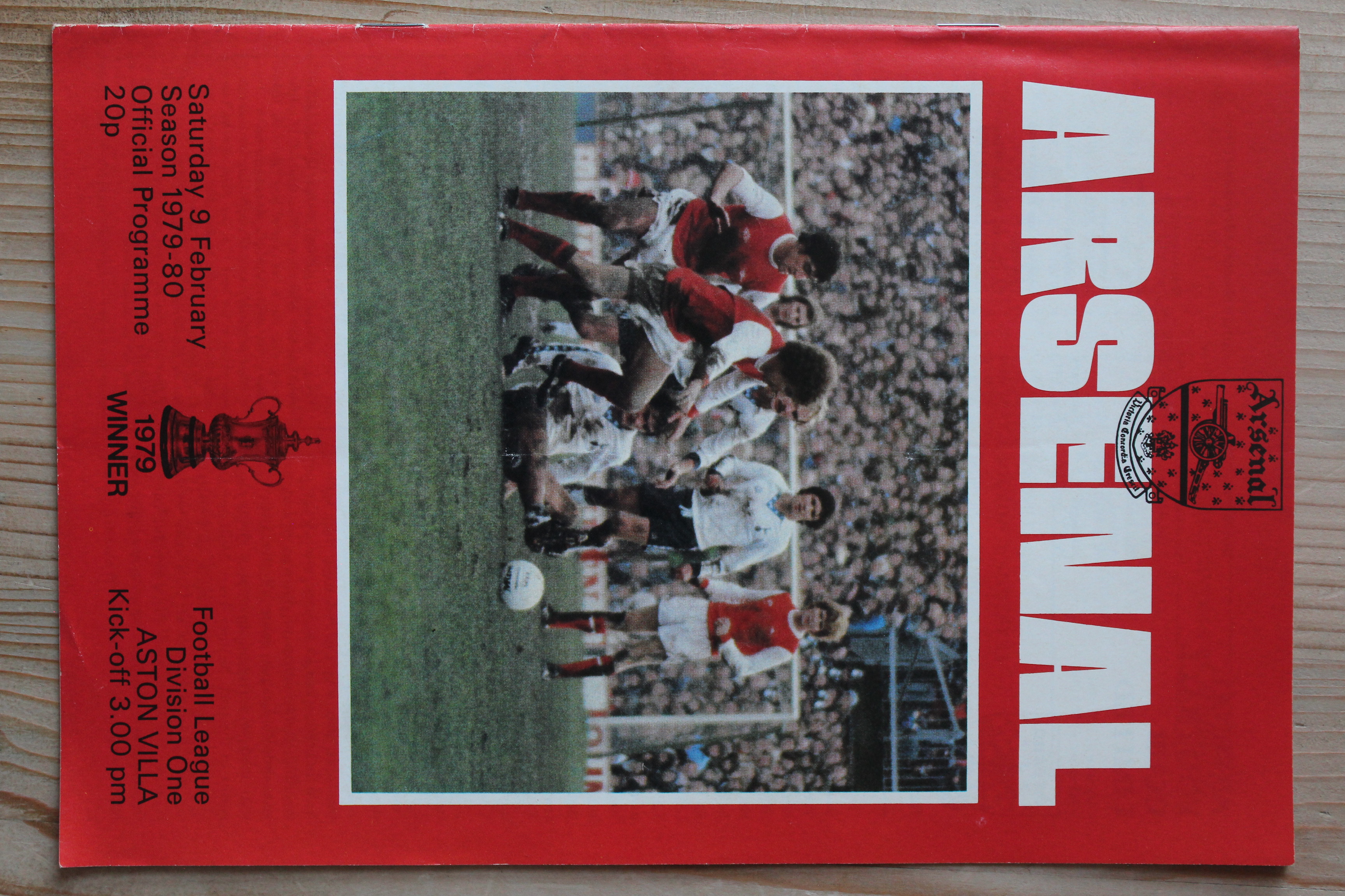 Arsenal FC v Aston Villa FC