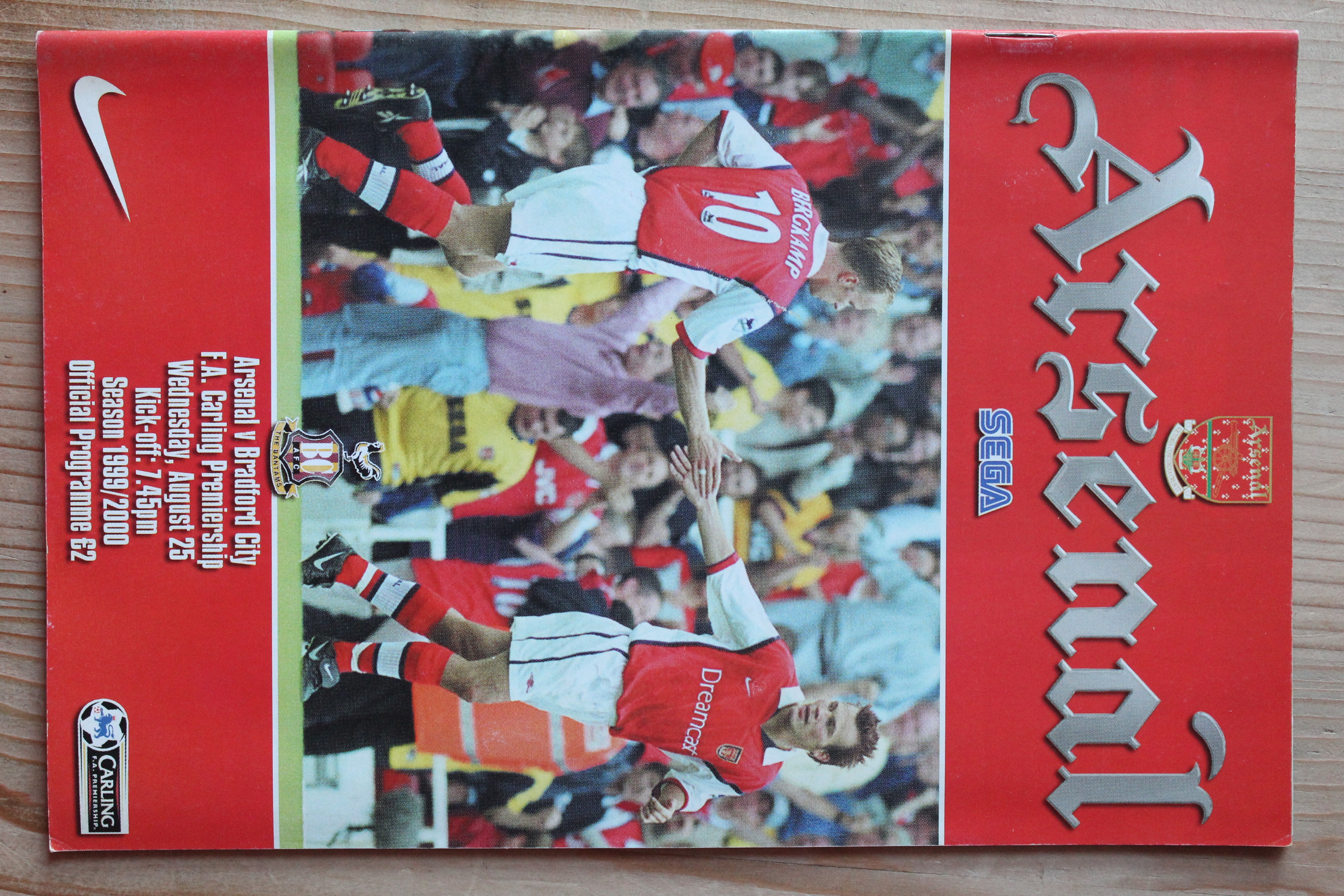 Arsenal FC v Bradford City FC