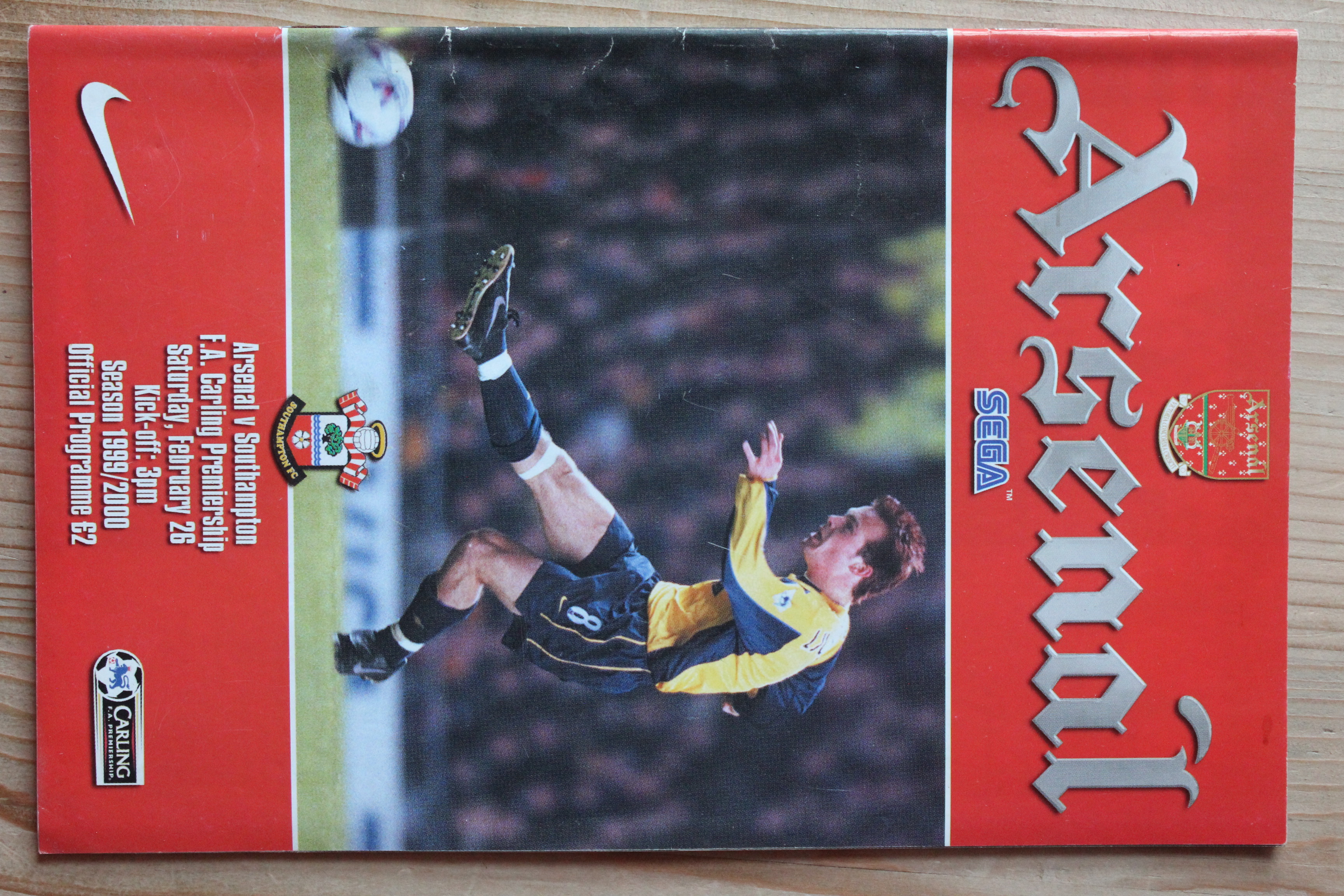 Arsenal FC v Southampton FC