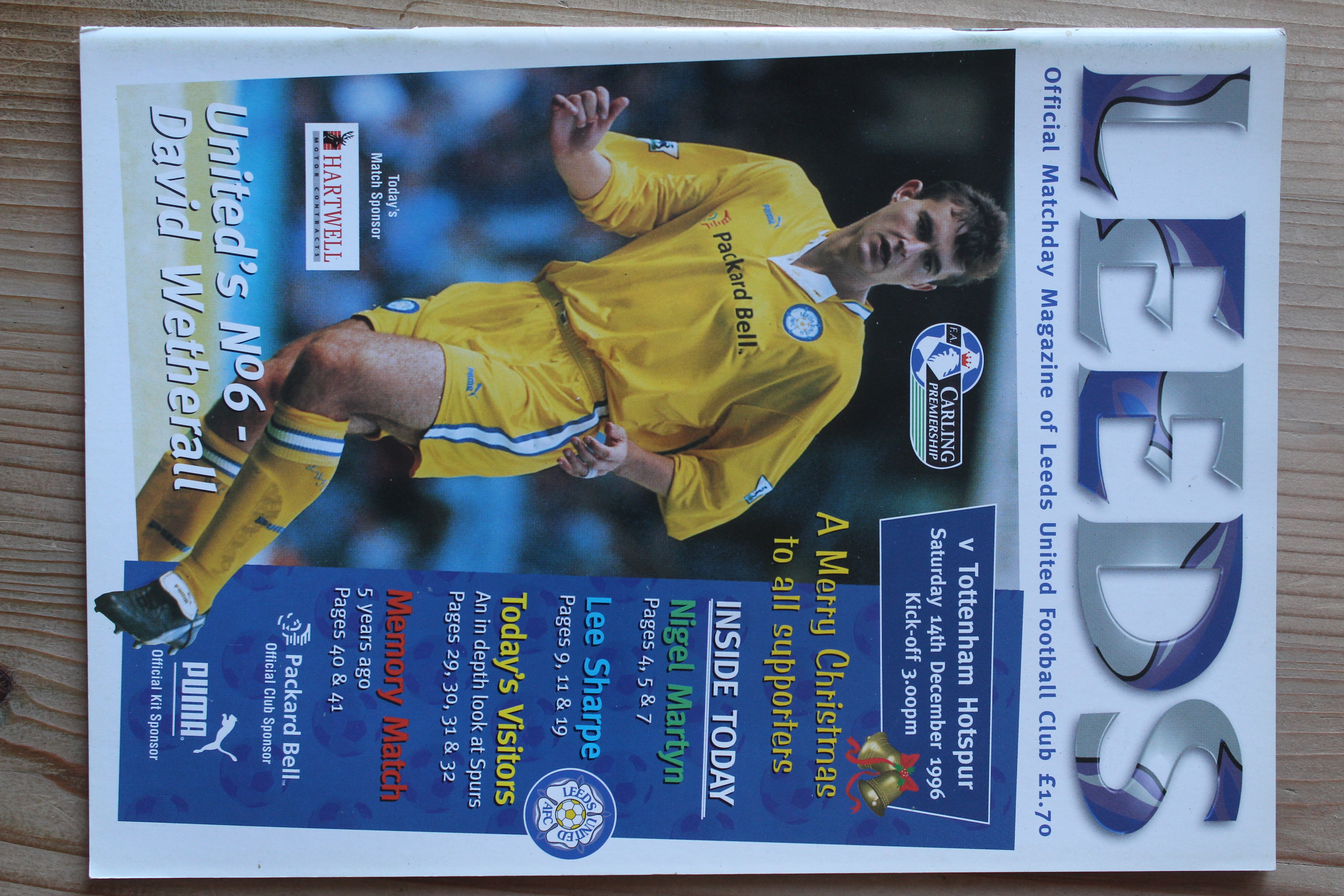 Leeds United FC v Tottenham Hotspur FC