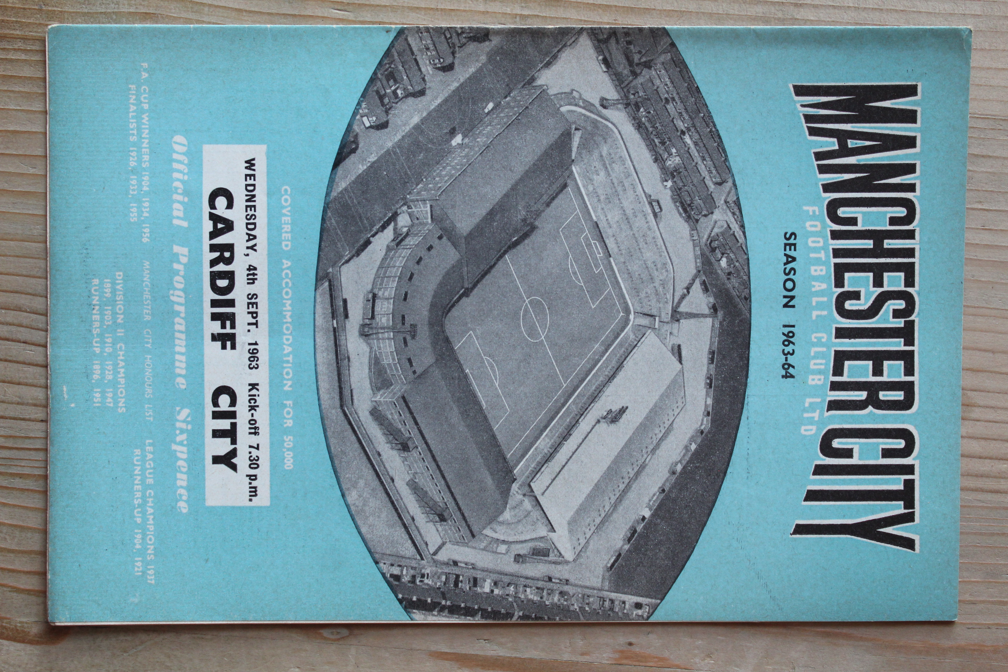 Manchester City FC v Cardiff City FC