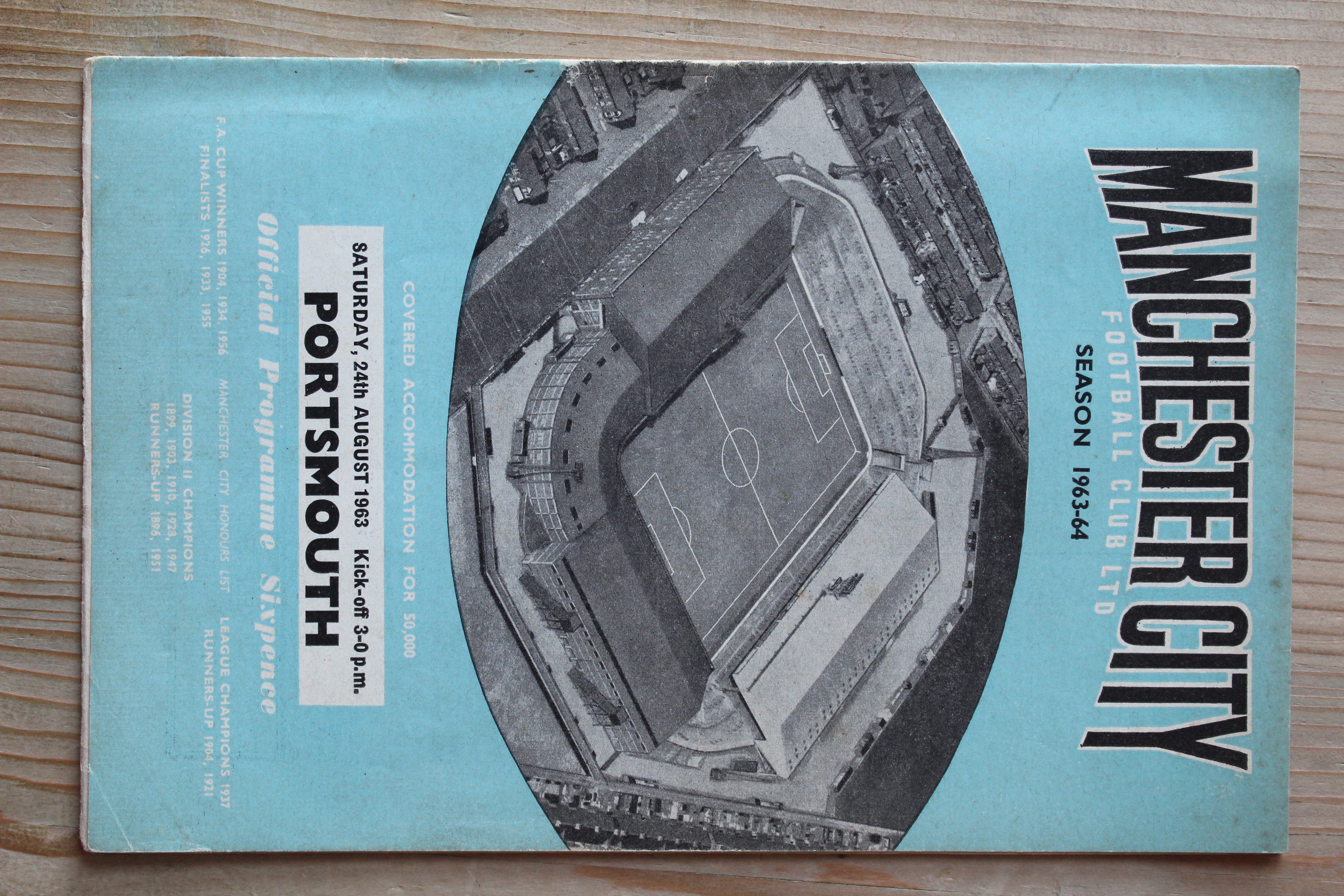 Manchester City FC v Portsmouth FC