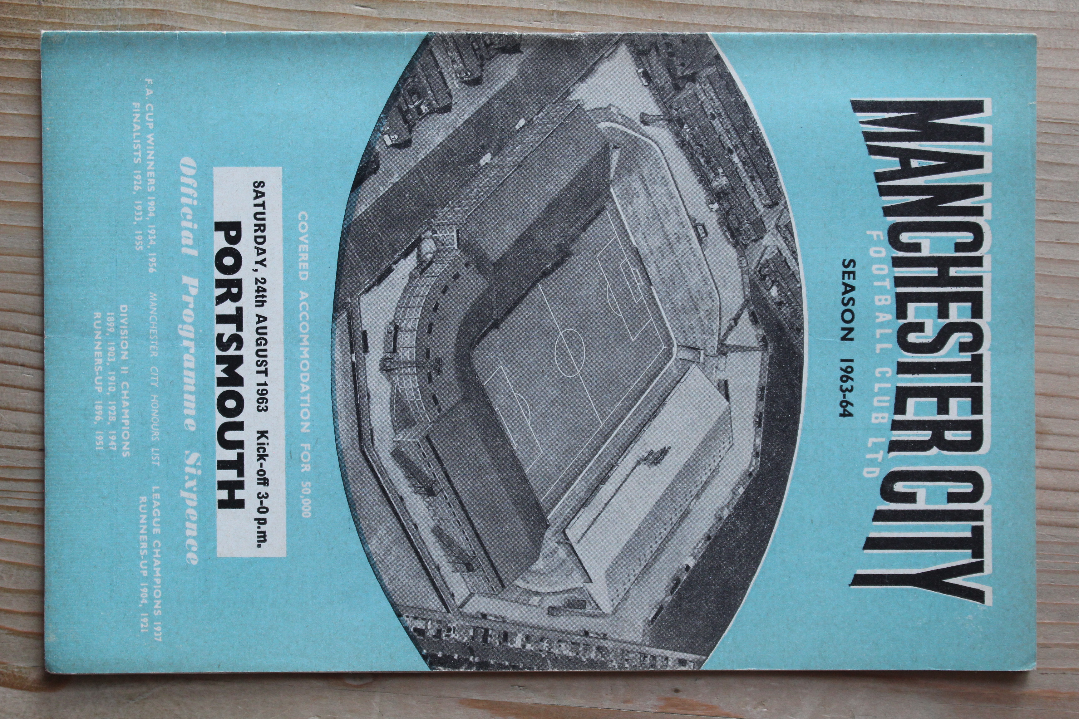 Manchester City FC v Portsmouth FC