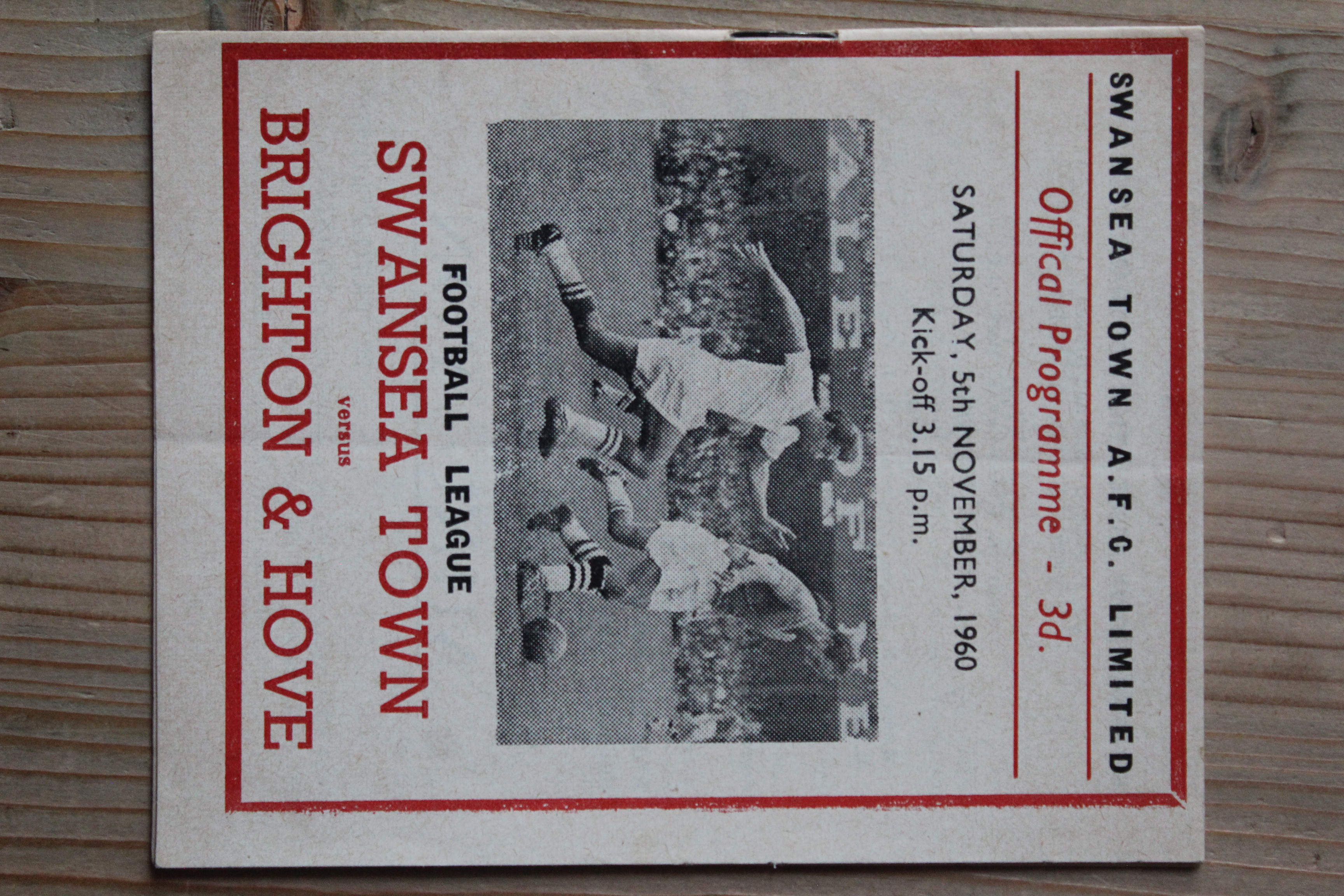 Swansea Town v Brighton & Hove Albion FC