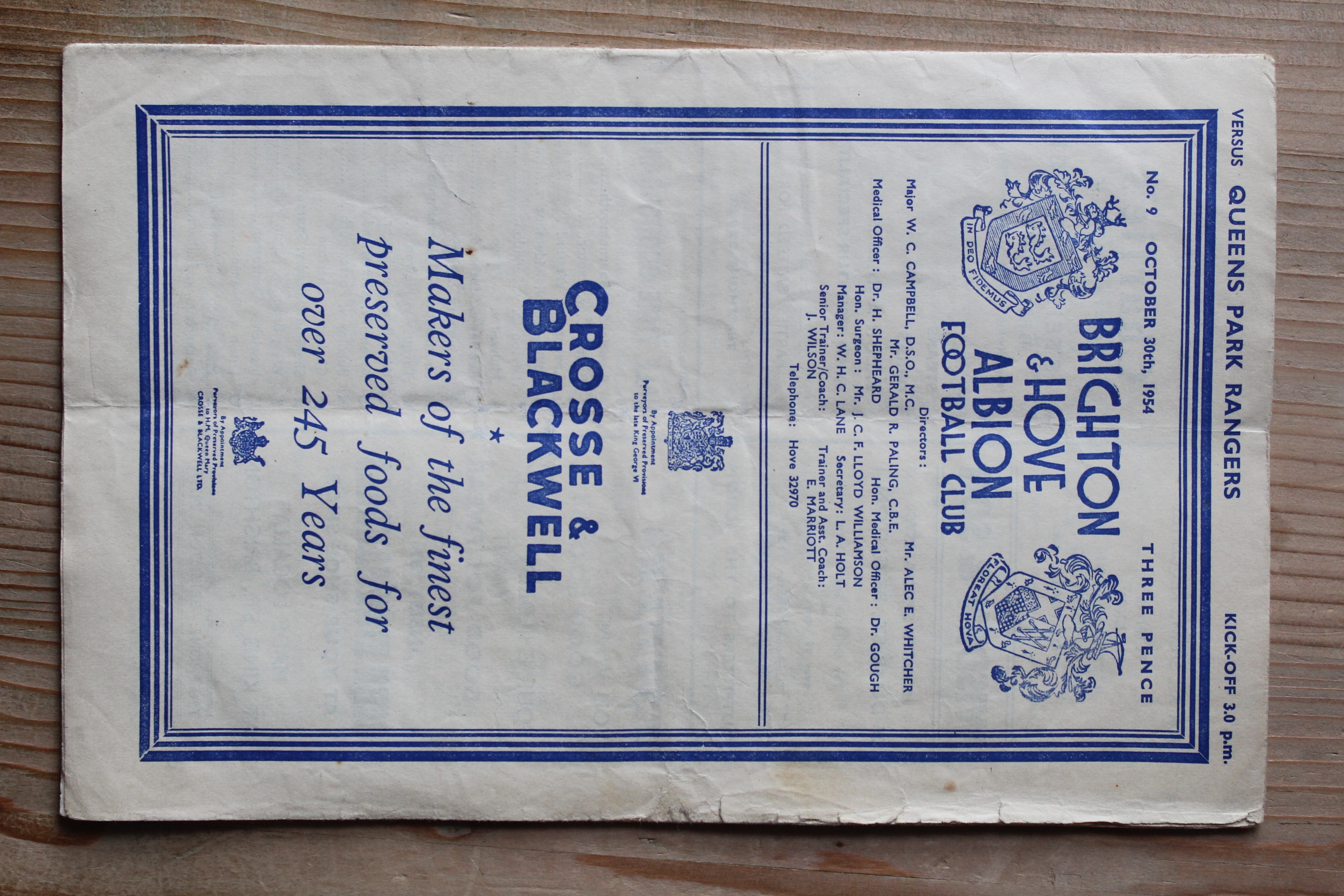 Brighton & Hove Albion FC v Queens Park Rangers FC