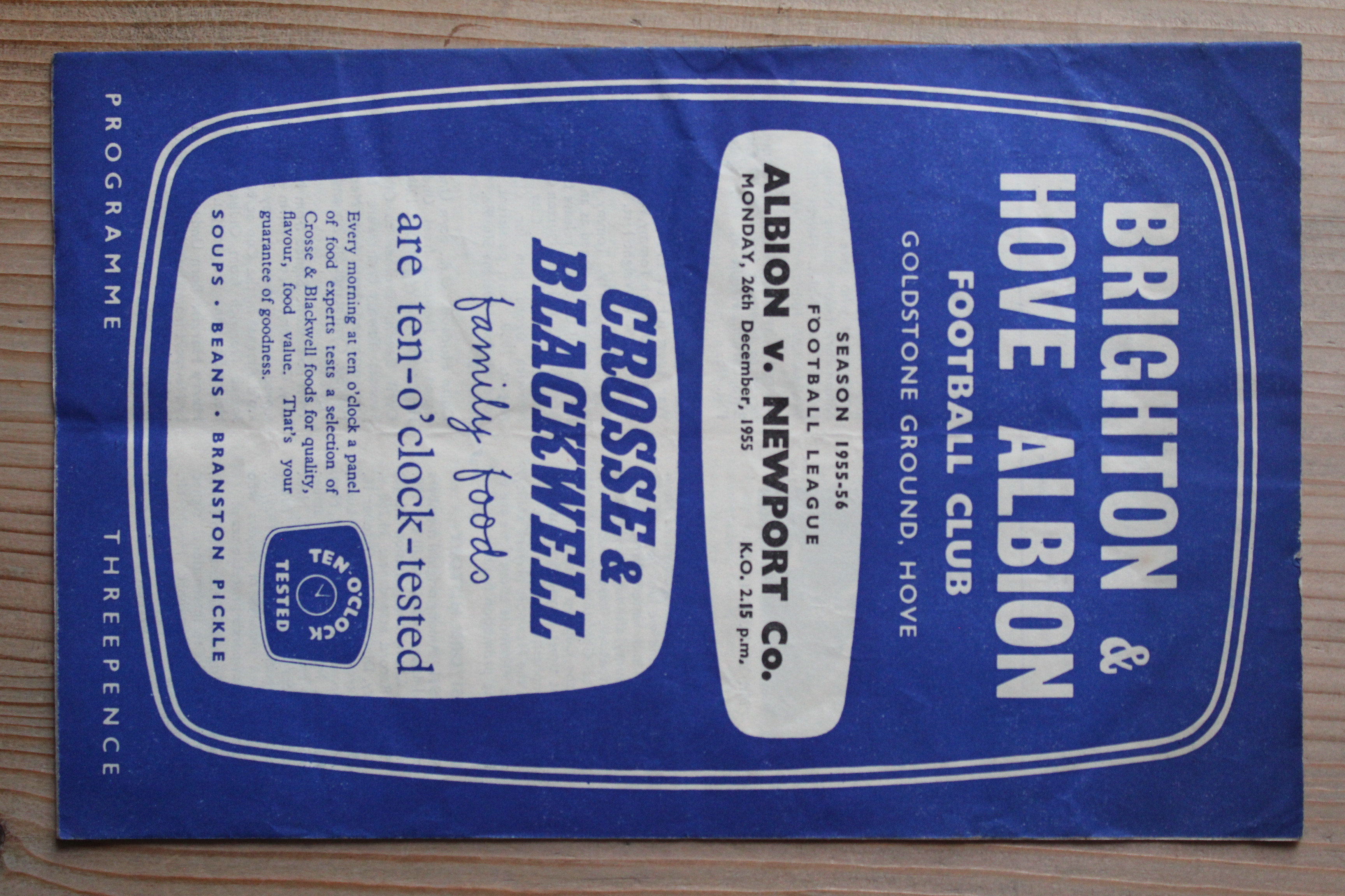 Brighton & Hove Albion FC v Newport County