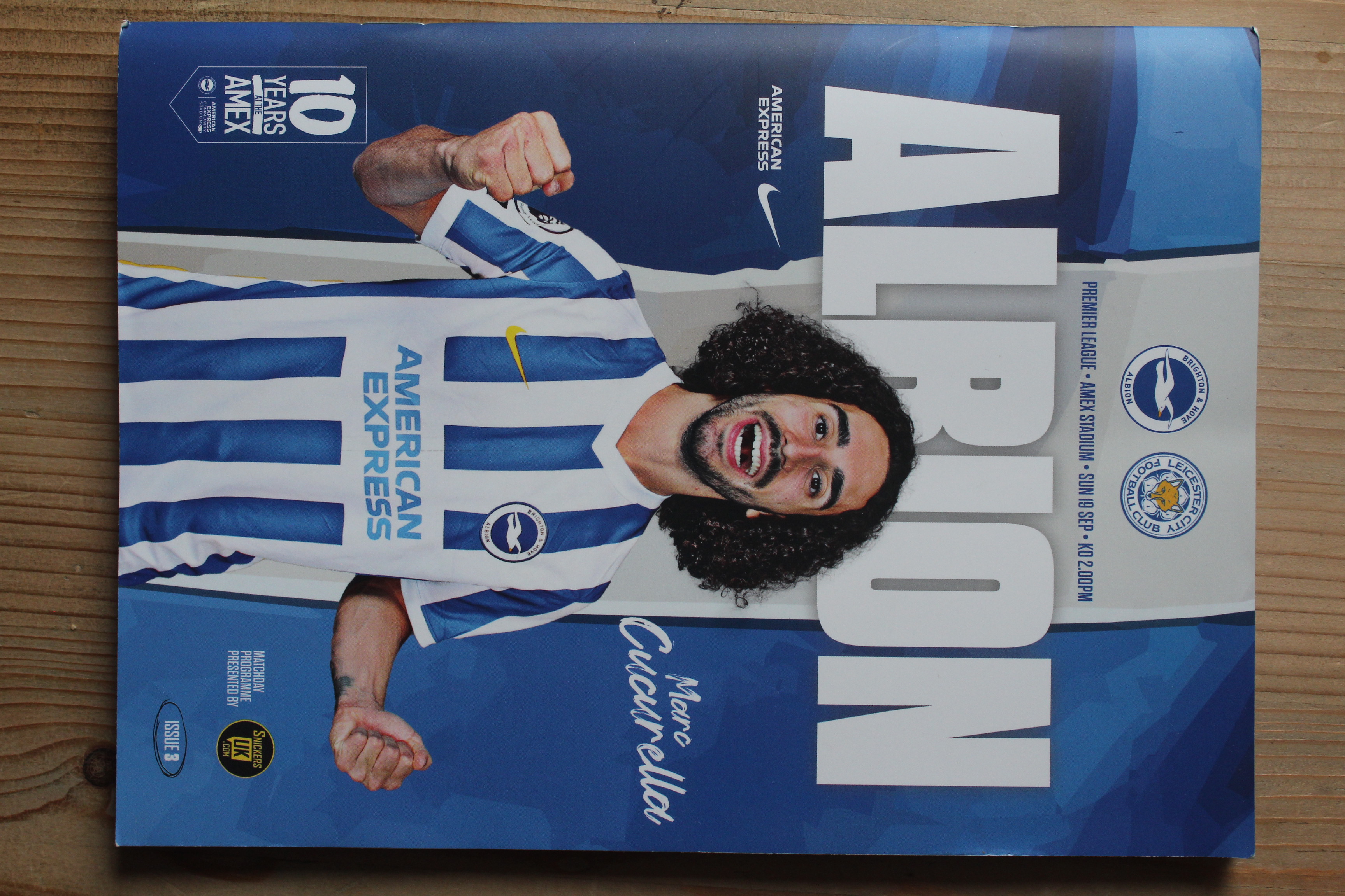 Brighton & Hove Albion FC v Leicester City FC