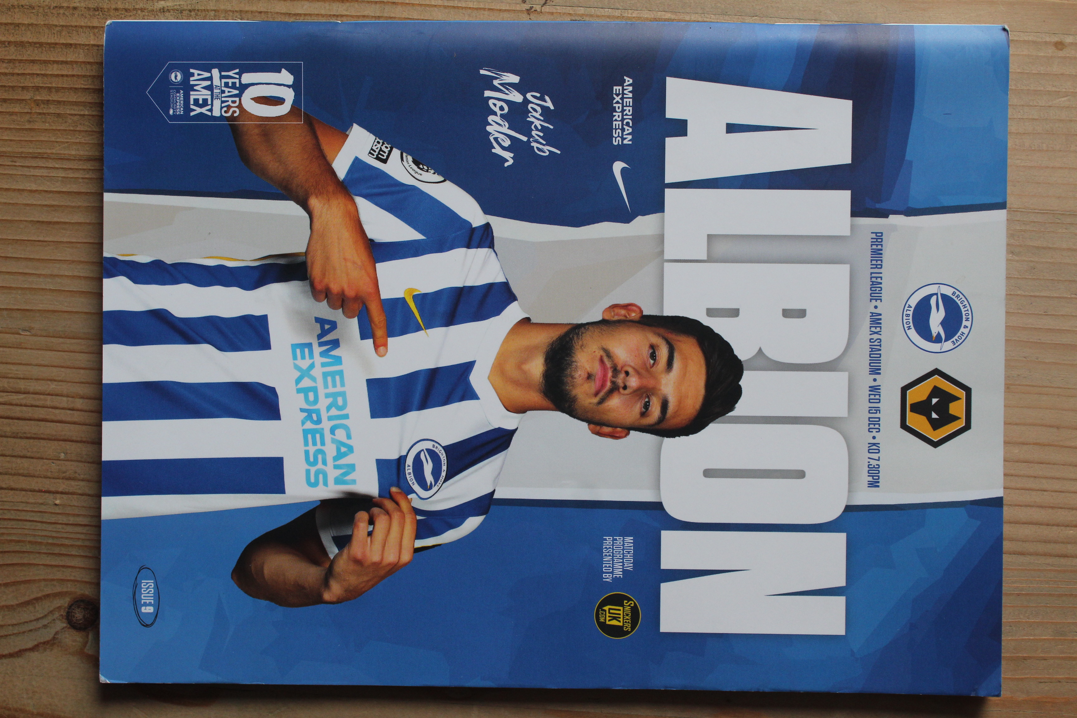 Brighton & Hove Albion FC v Wolverhampton Wanderers FC