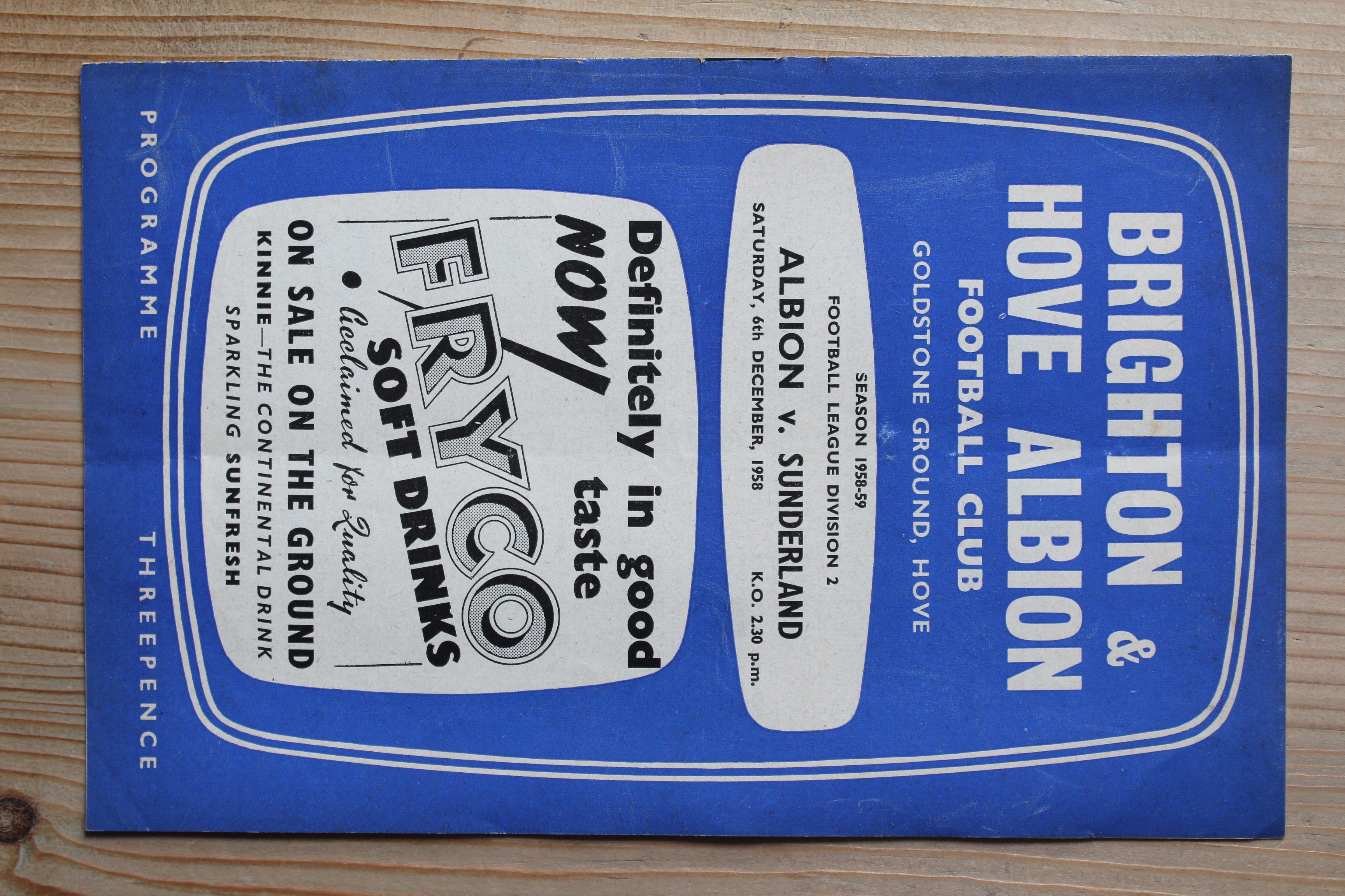 Brighton & Hove Albion FC v Sunderland FC