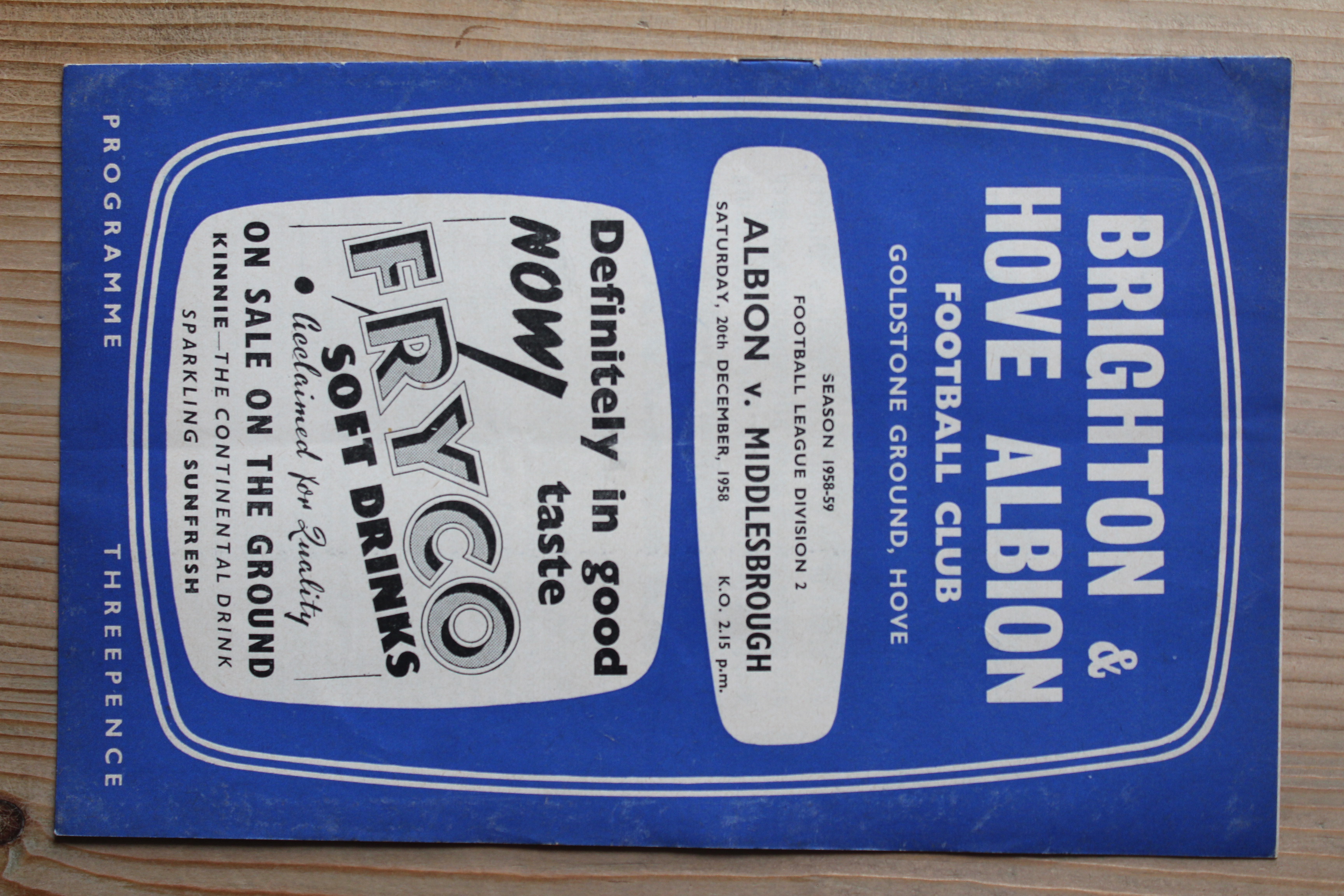 Brighton & Hove Albion FC v Middlesbrough FC