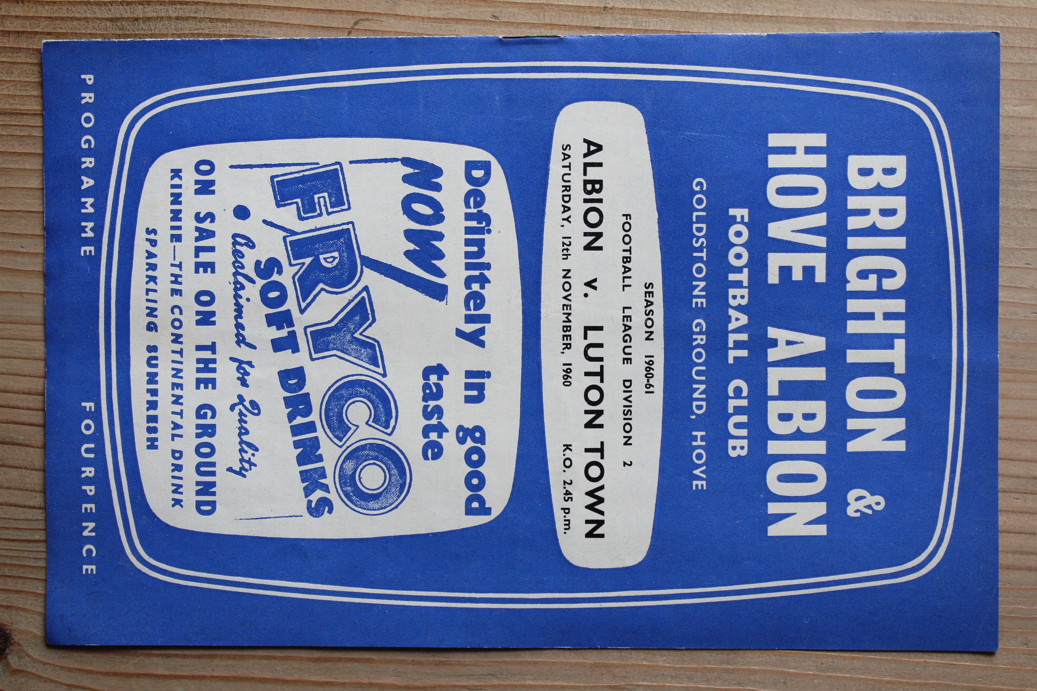 Brighton & Hove Albion FC v Luton Town FC