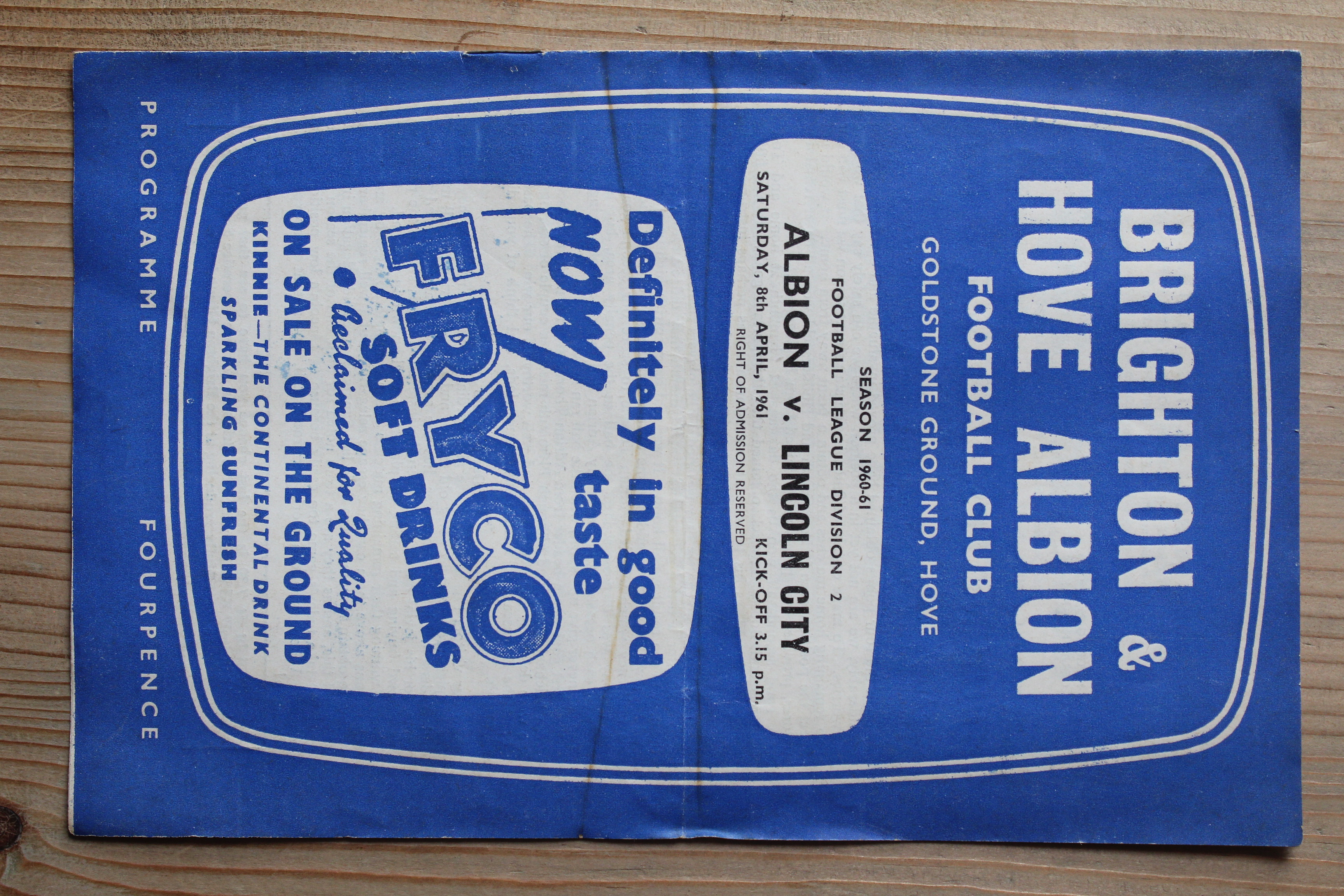 Brighton & Hove Albion FC v Lincoln City FC