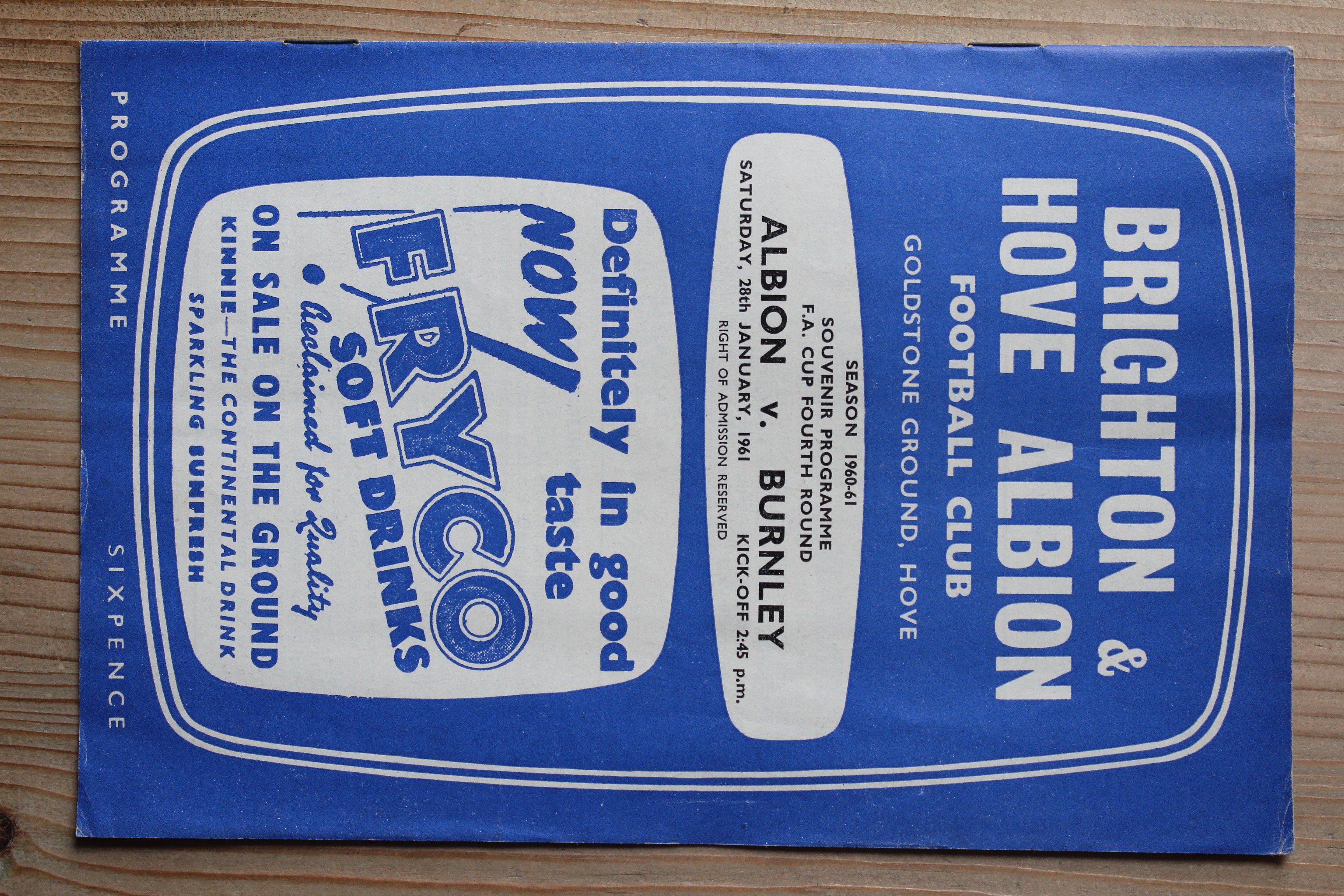 Brighton & Hove Albion FC v Burnley FC