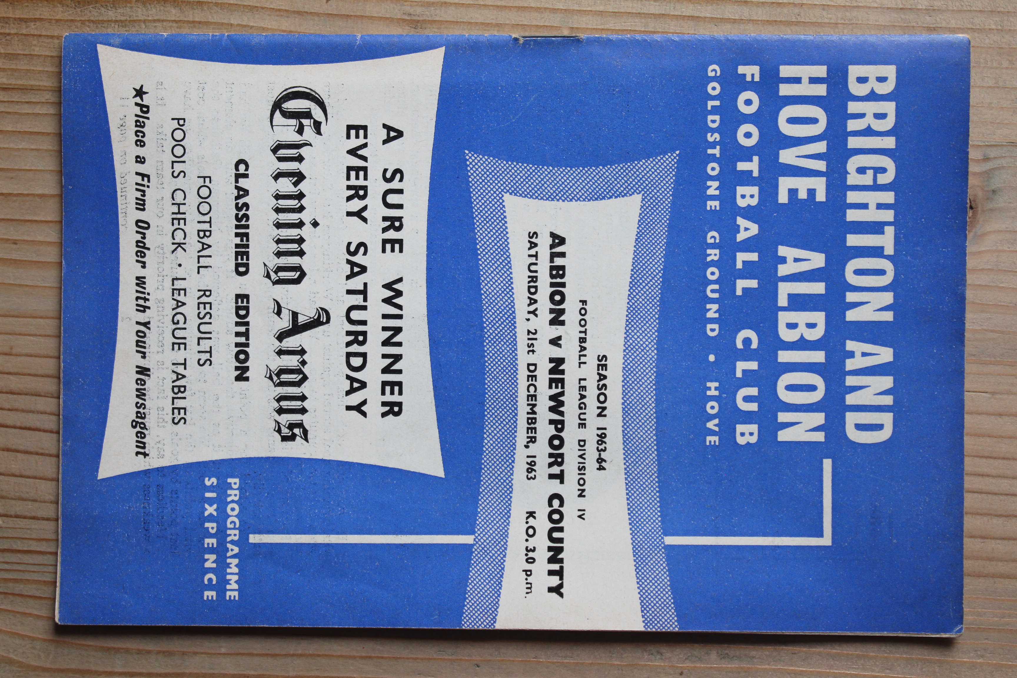Brighton & Hove Albion FC v Newport County
