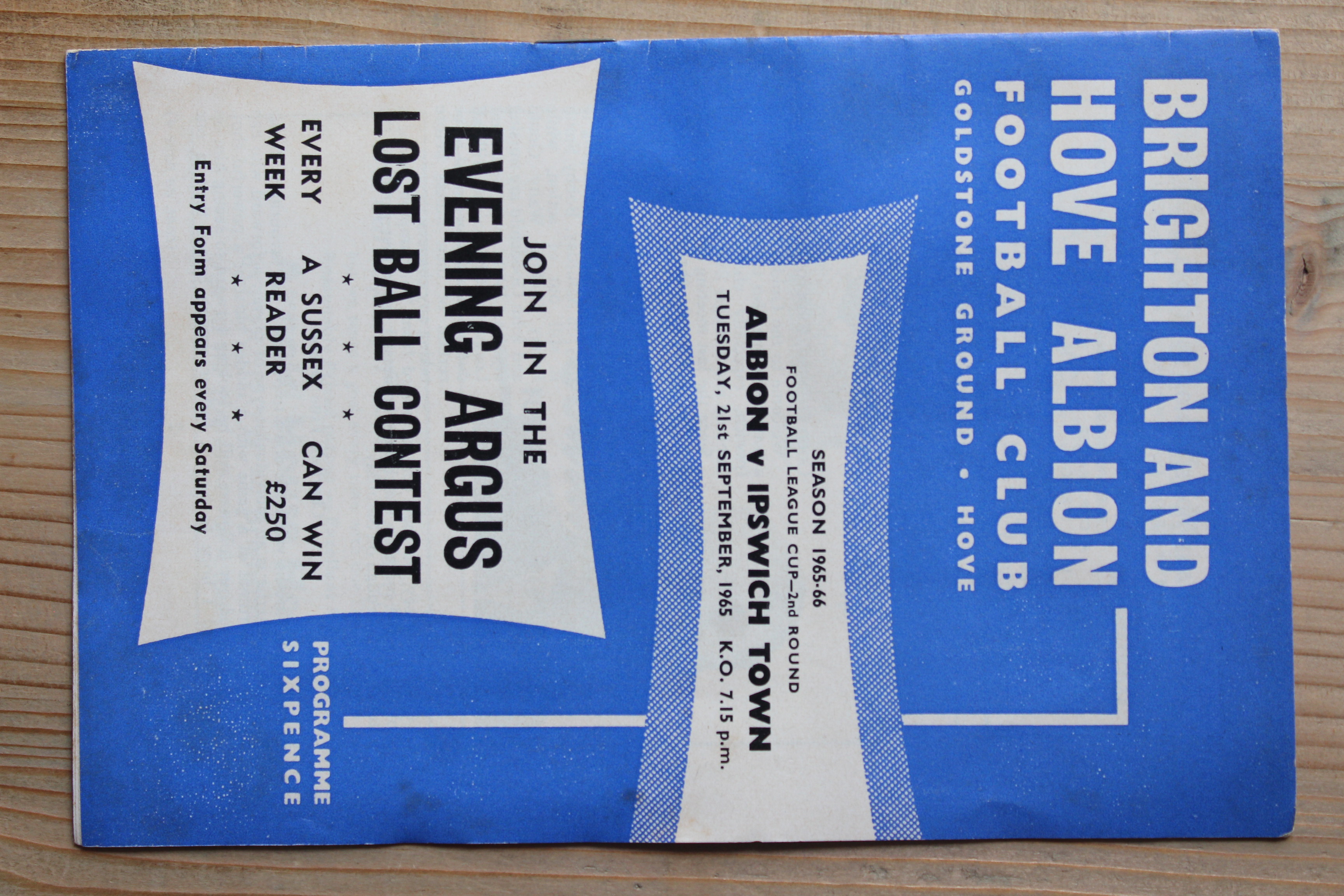 Brighton & Hove Albion FC v Ipswich Town FC