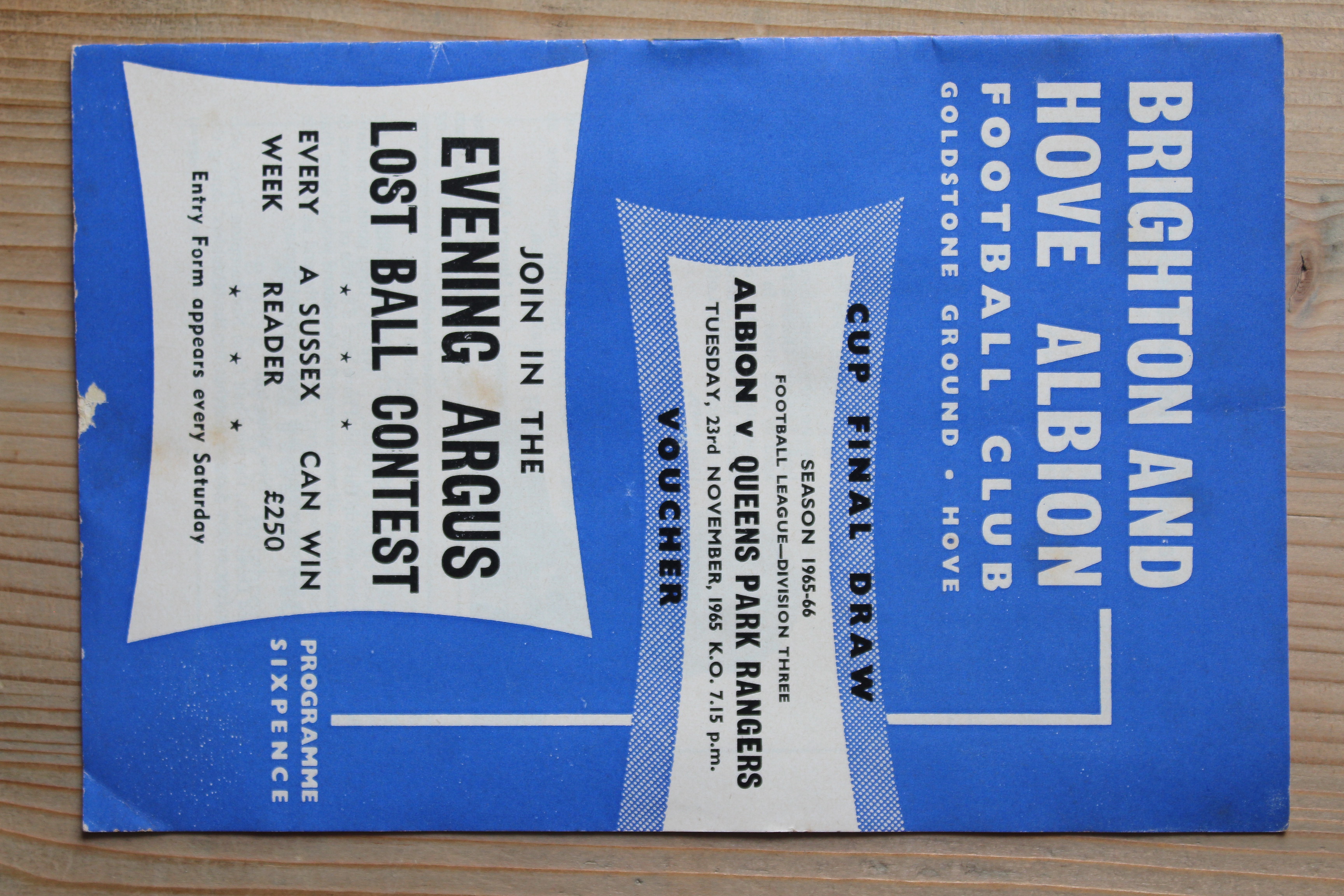 Brighton & Hove Albion FC v Queens Park Rangers FC