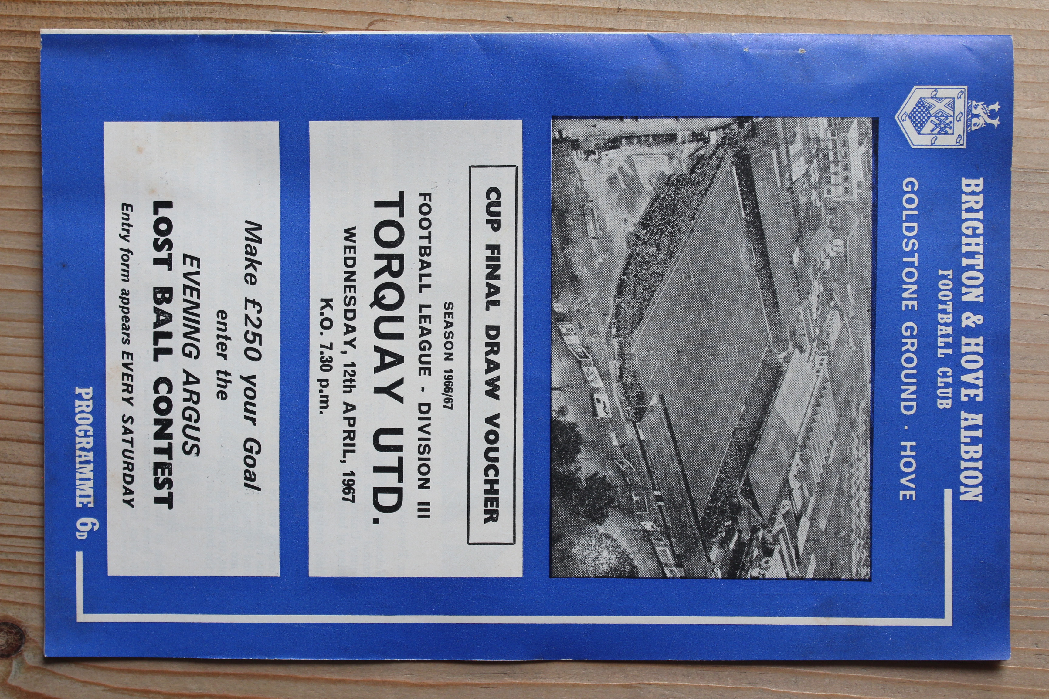 Brighton & Hove Albion FC v Torquay United FC