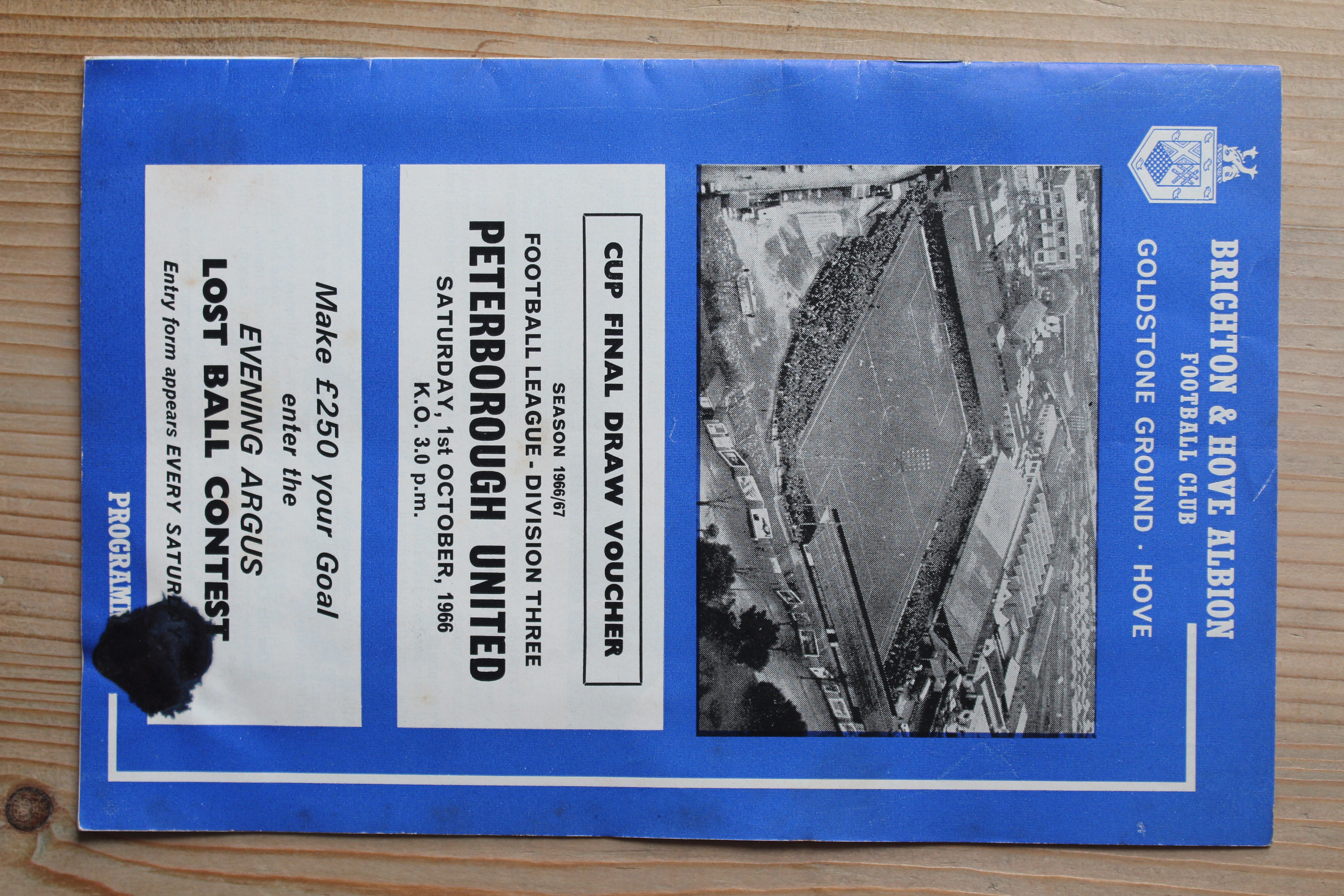 Brighton & Hove Albion FC v Peterborough United FC