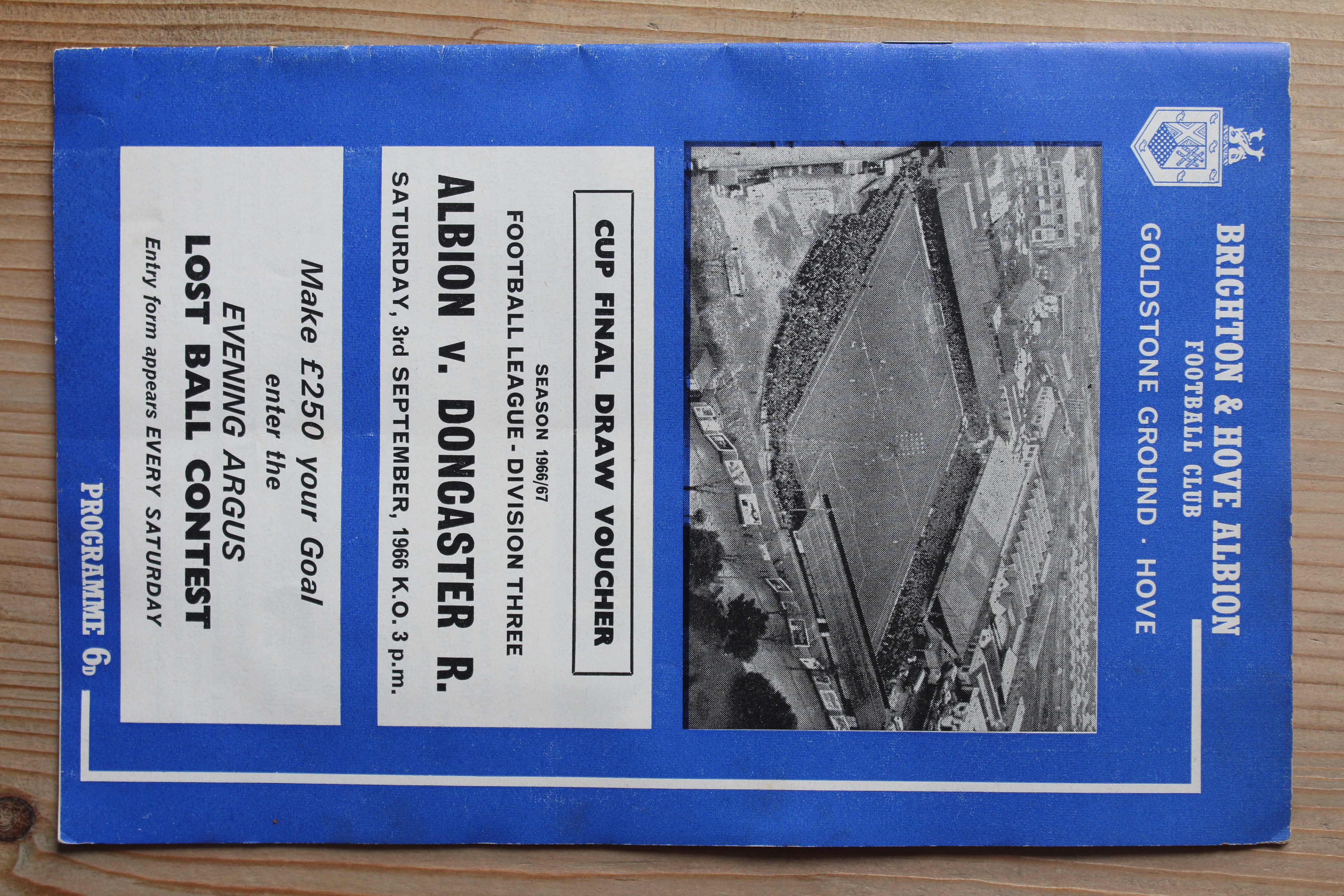 Brighton & Hove Albion FC v Doncaster Rovers FC