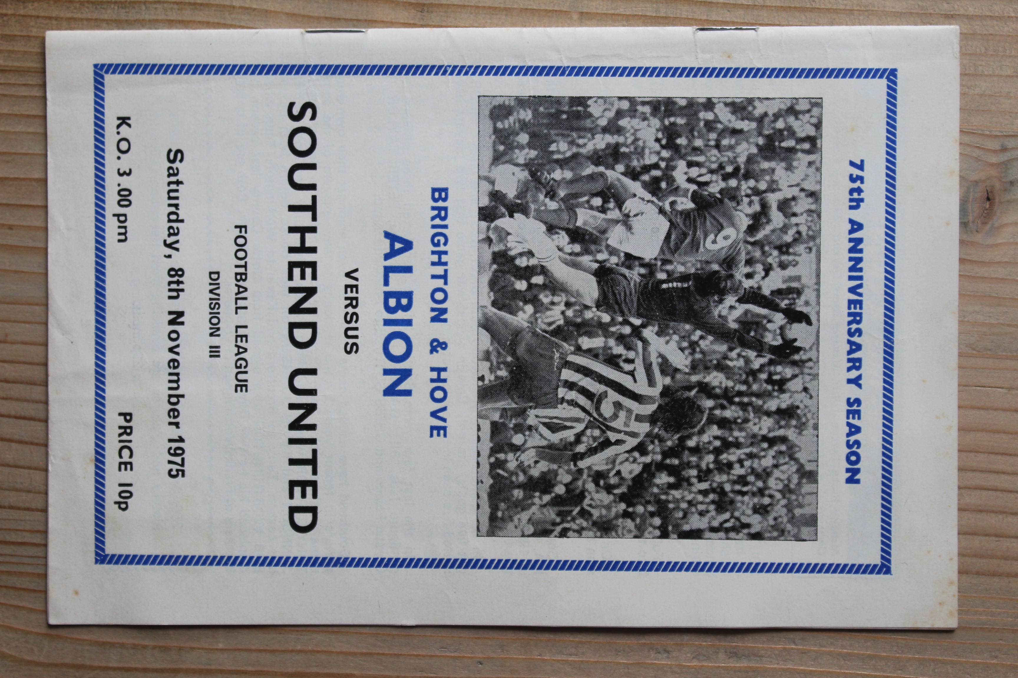 Brighton & Hove Albion FC v Southend United FC