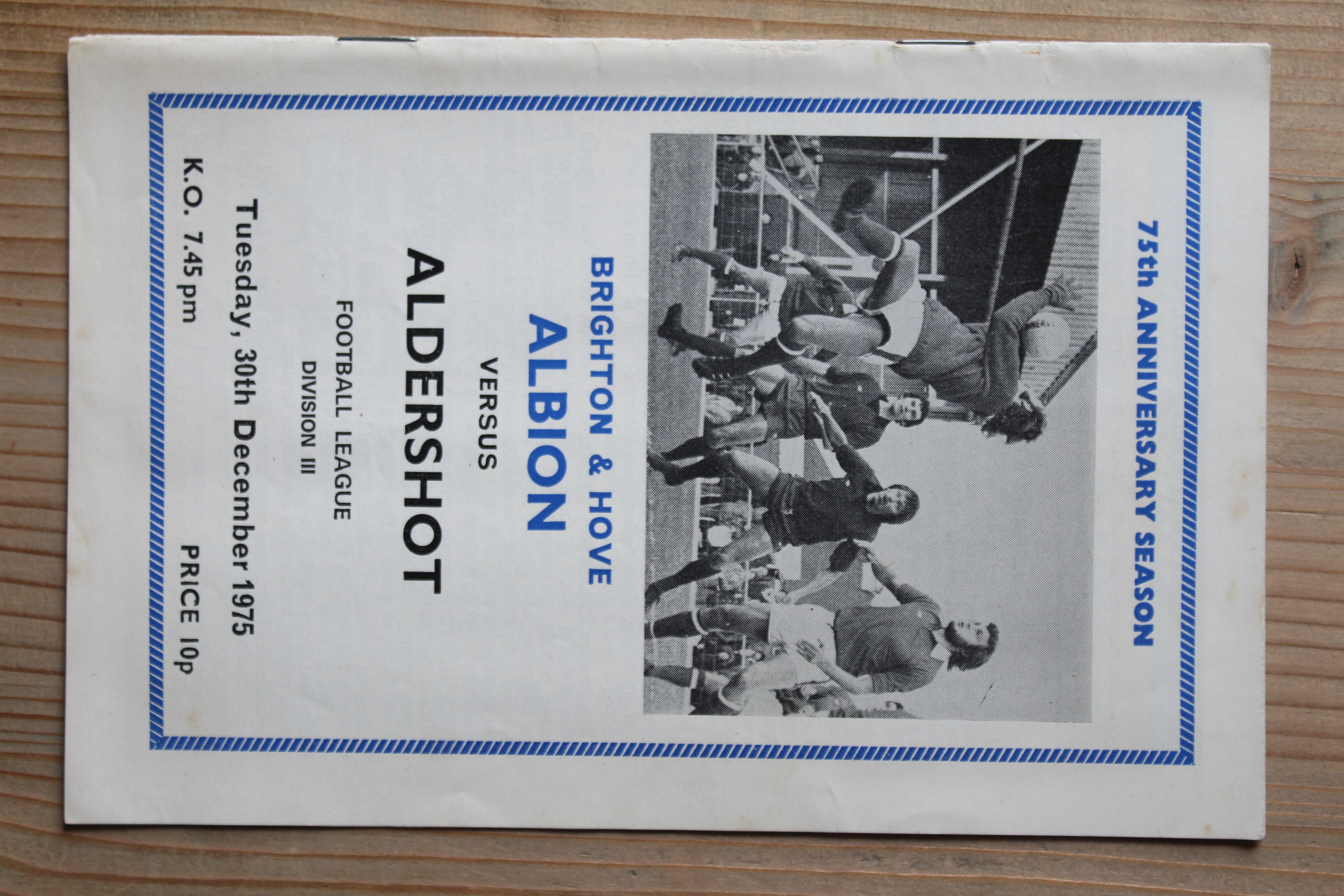 Brighton & Hove Albion FC v Aldershot F.C