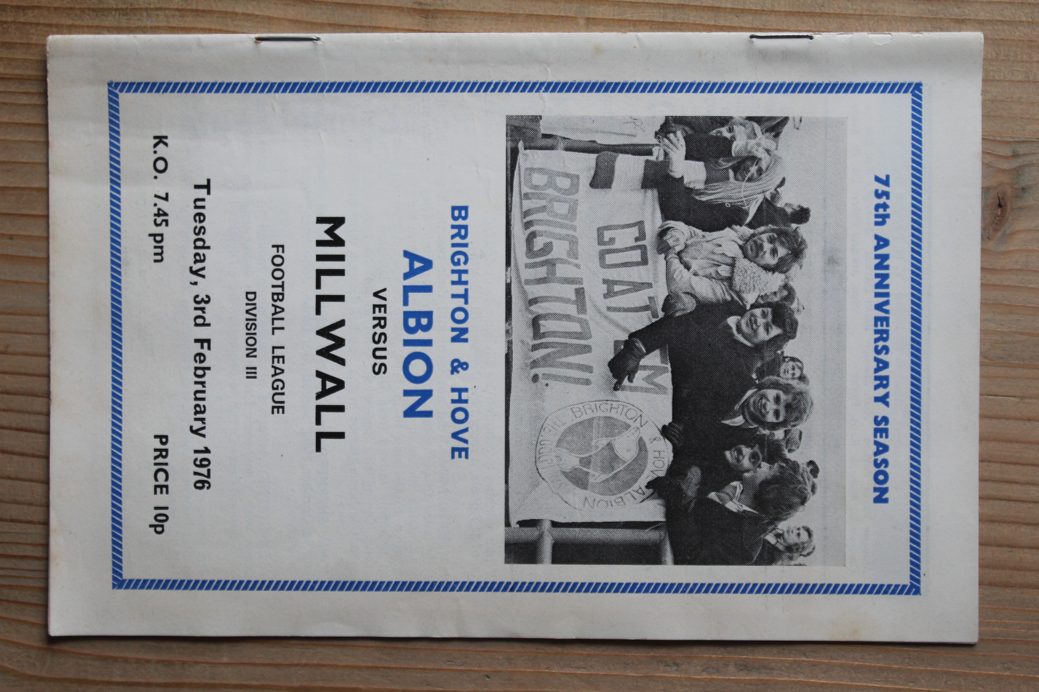 Brighton & Hove Albion FC v Millwall FC