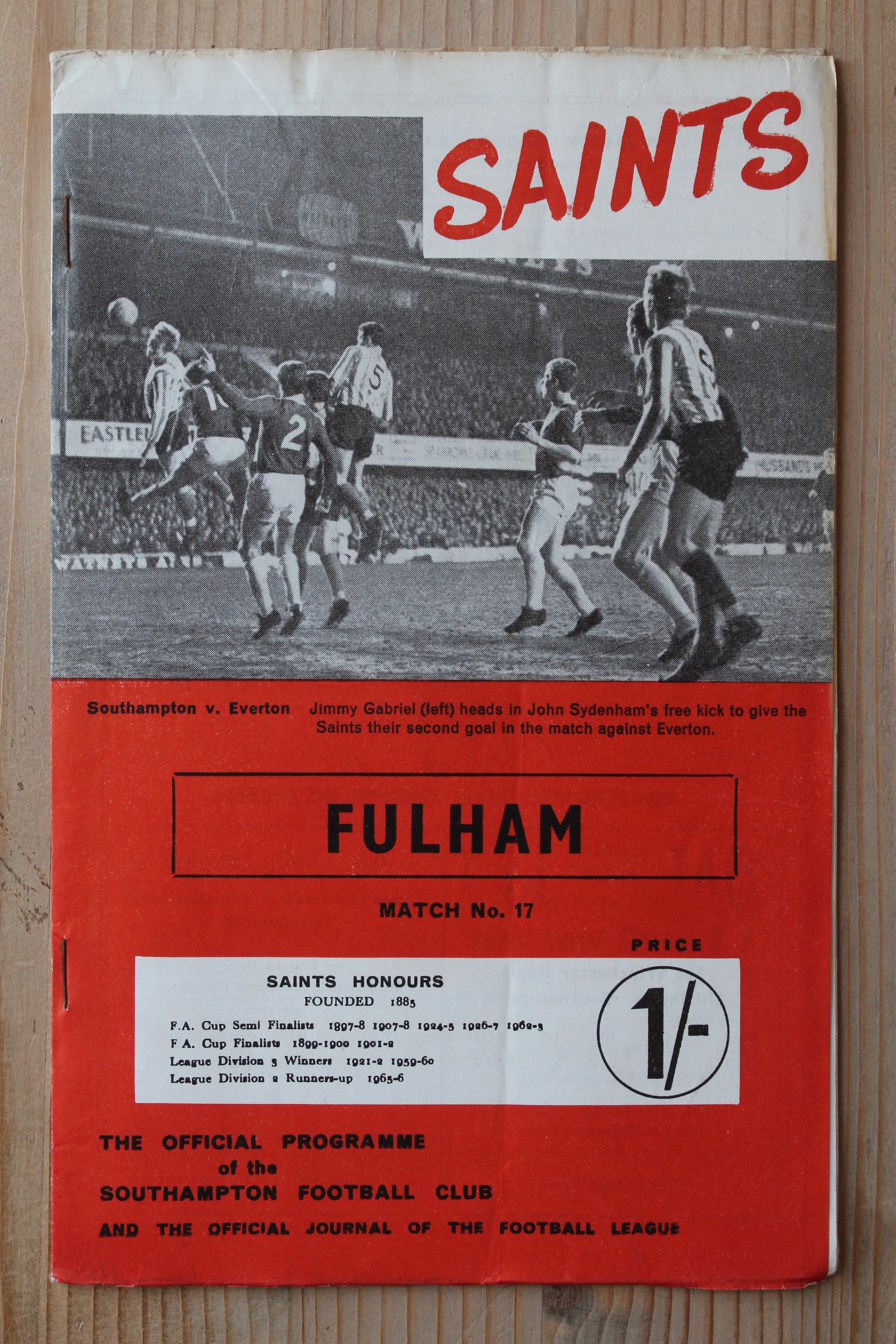 Southampton FC v Fulham FC