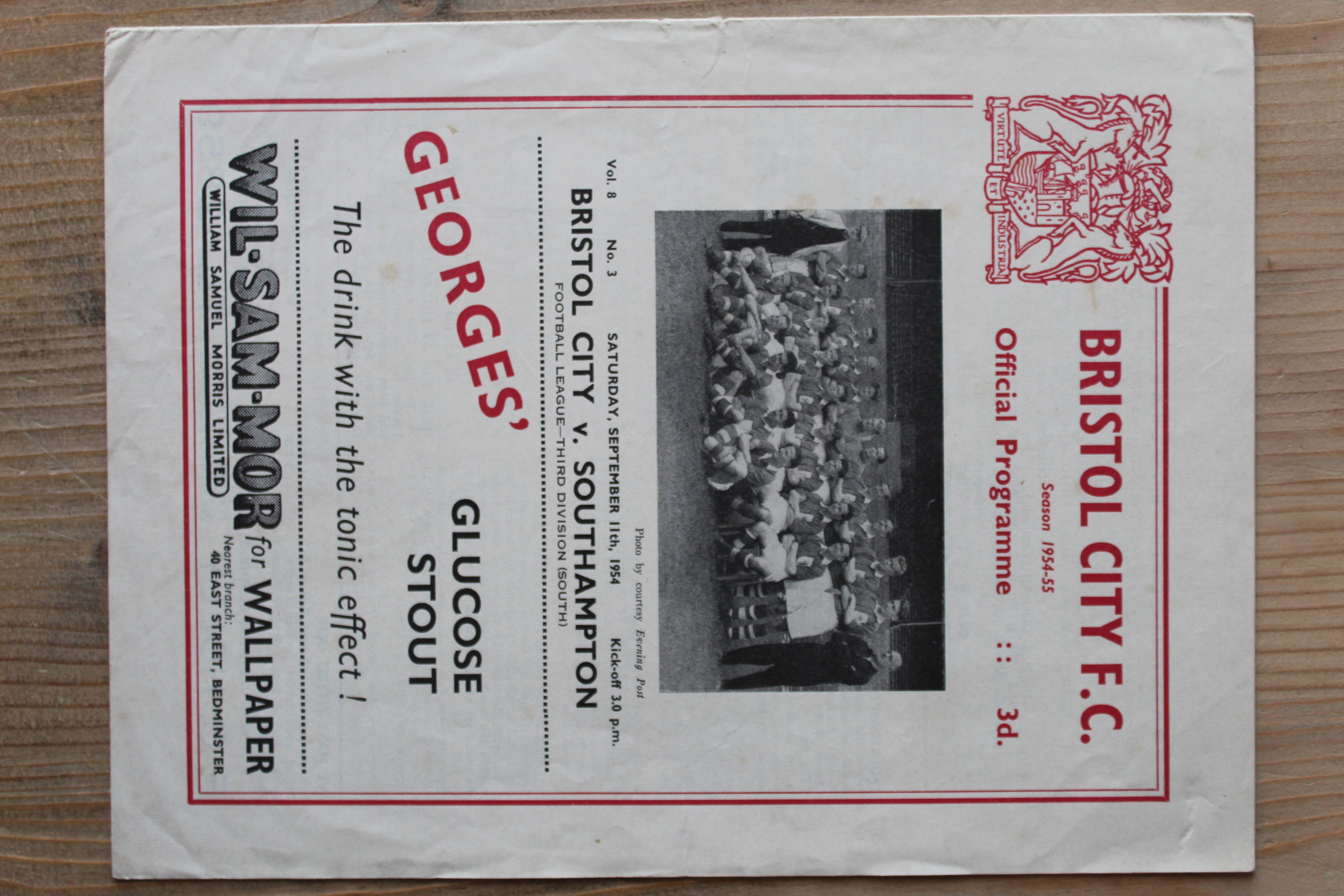 Bristol City FC v Southampton FC